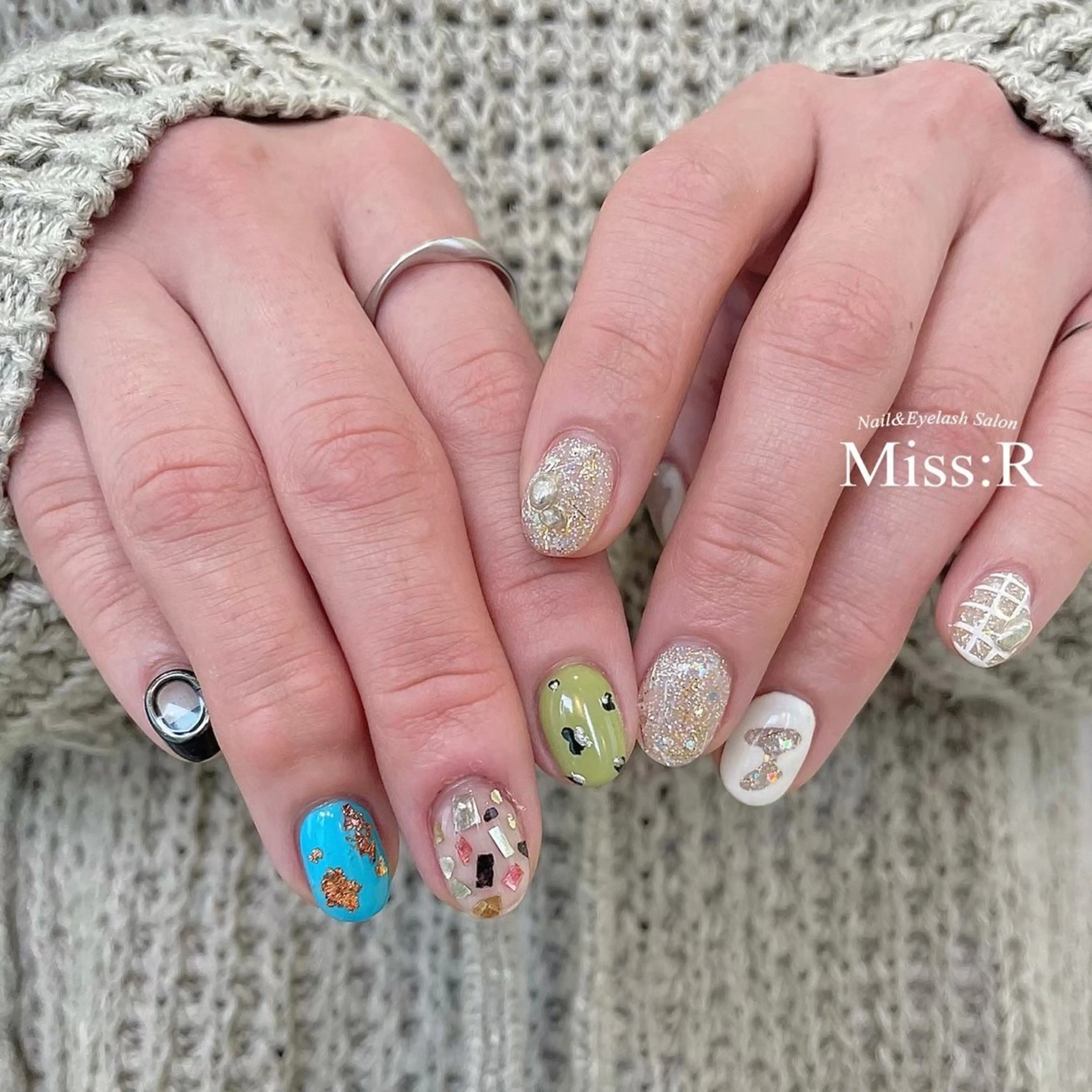 ネイル ハンドネイル Miss:R 中津店所属・加藤 洋美のネイルデザイン