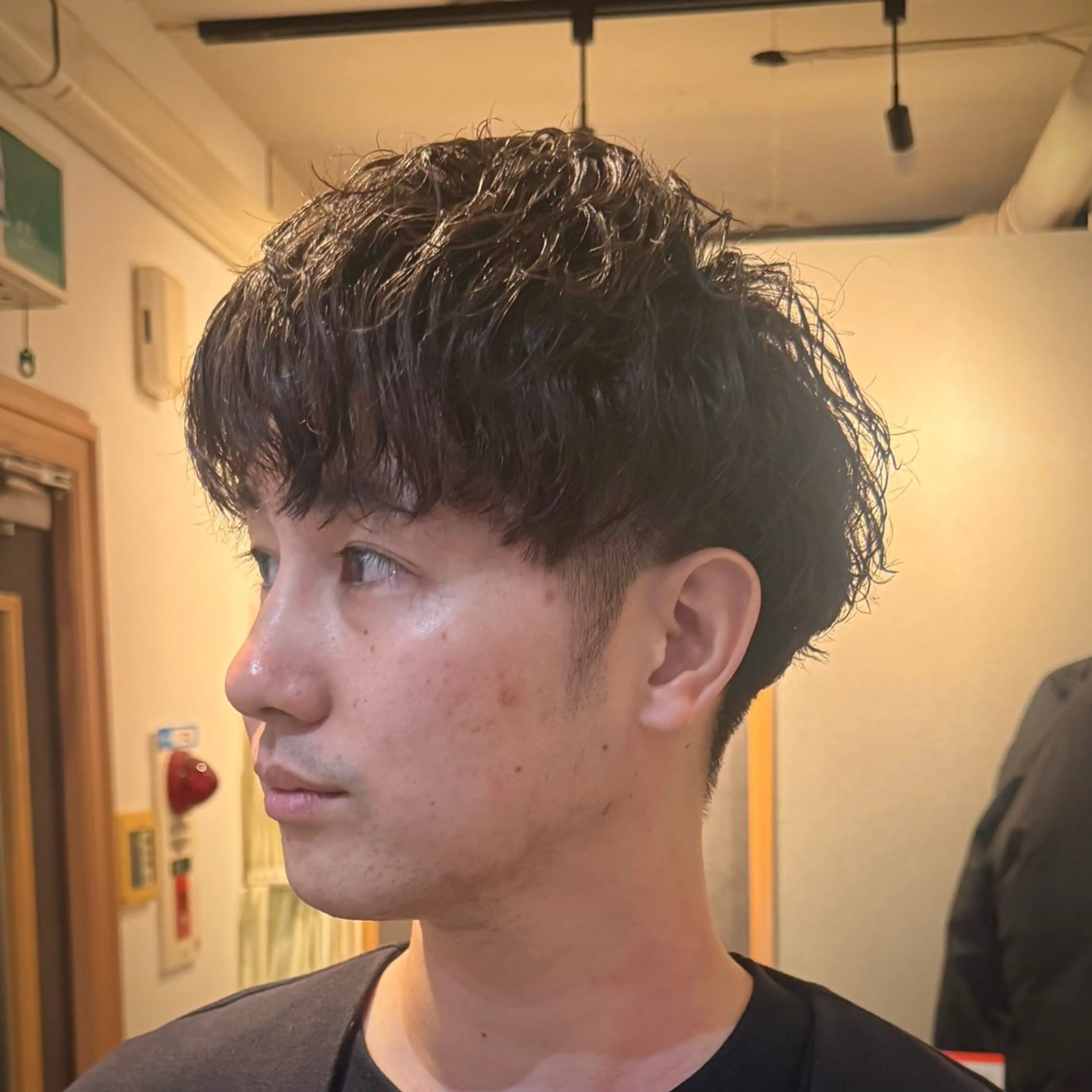 ショート パーマ メンズ メンズパーマ ツイストスパイラルパーマ スパイラルパーマ カット パーマ GLADMAN'S CUT CLUB 立川所属・立川メンズカット/ メンズパーマ💈三上のヘアスタイル