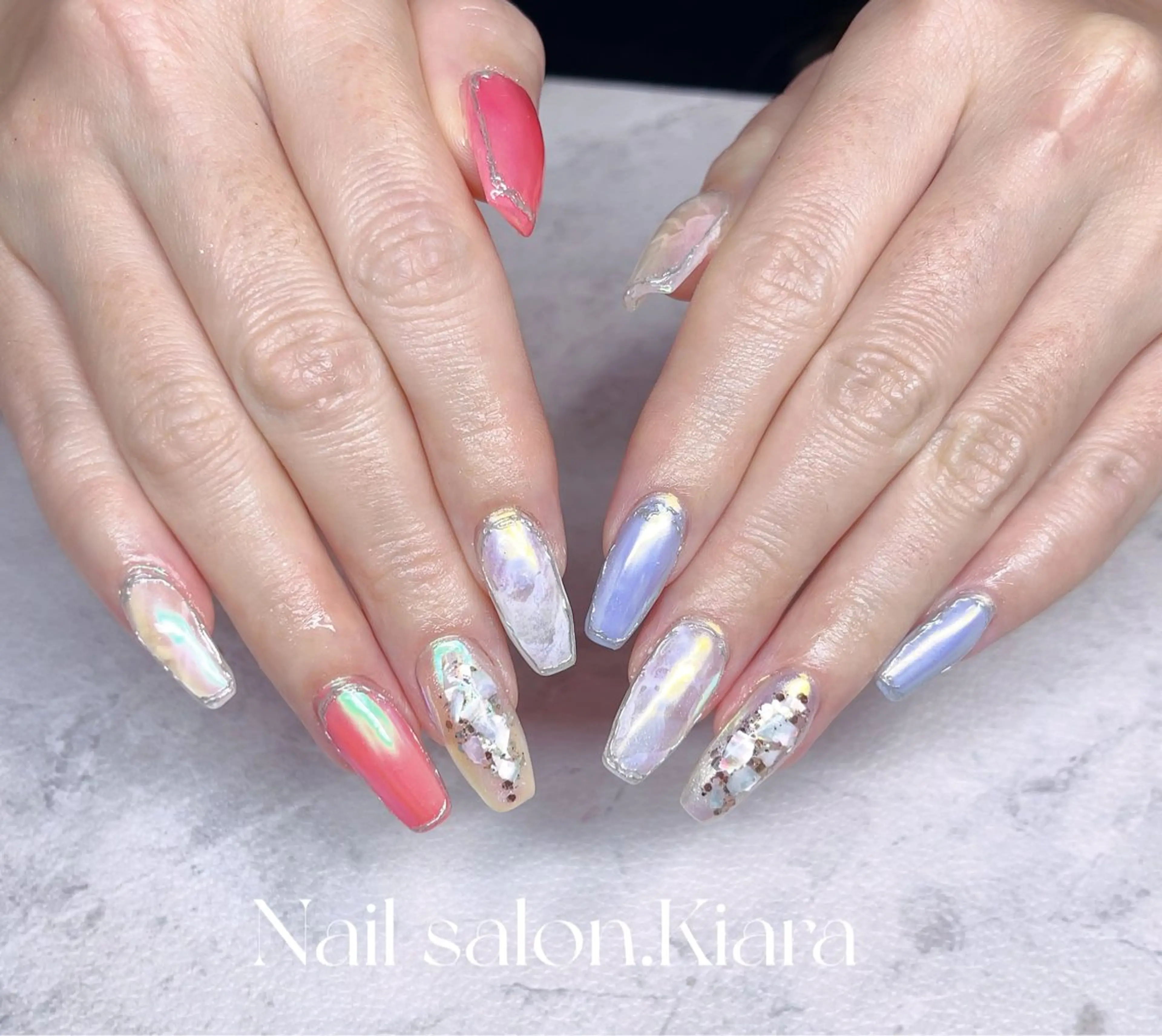 ネイル アートネイル 持ち込み 🍭Kiara Nail🍭のネイルデザイン