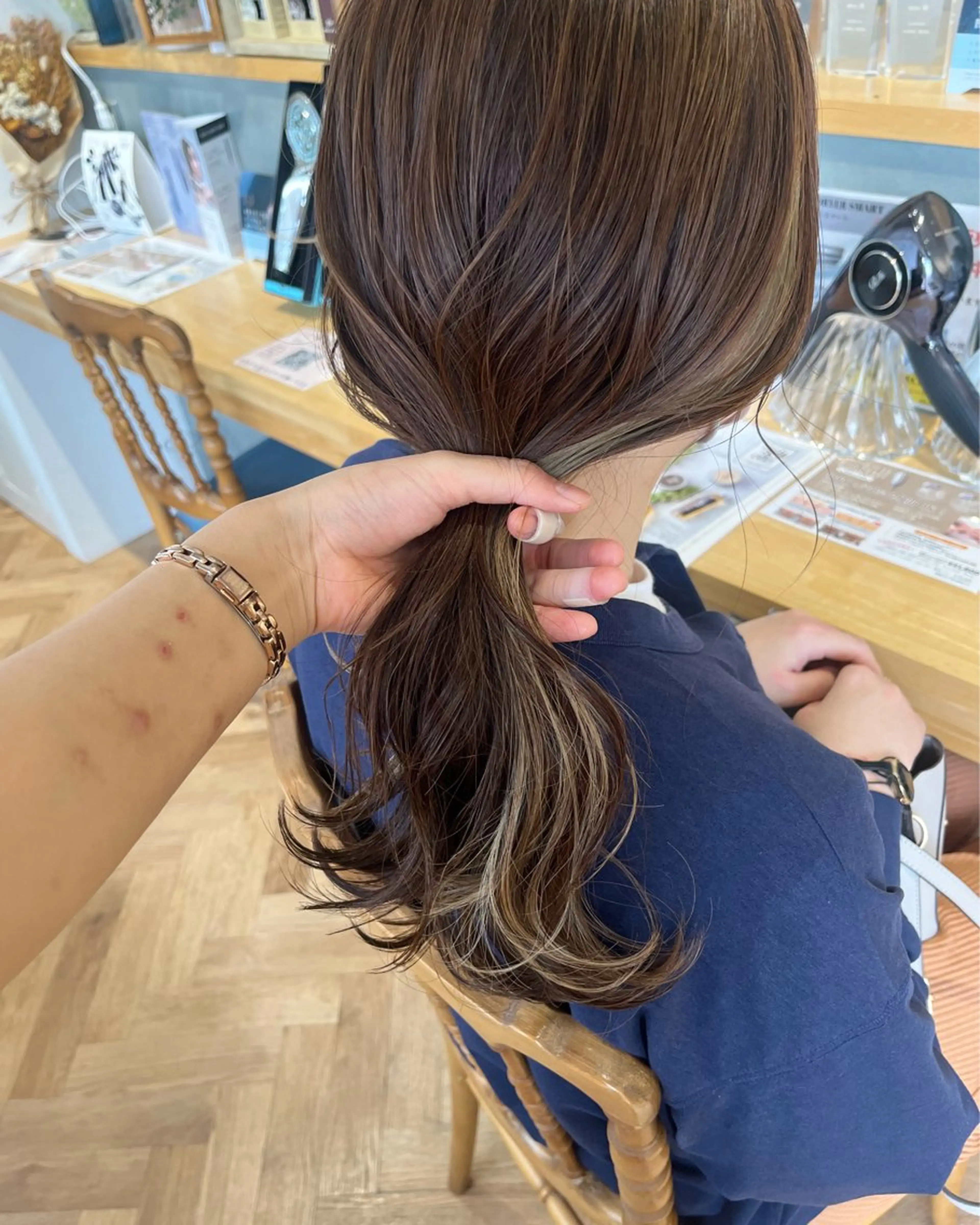 セミロング カラー ヘアアレンジ ヘアカラー トリートメント merc. 🩵せのおのヘアスタイル