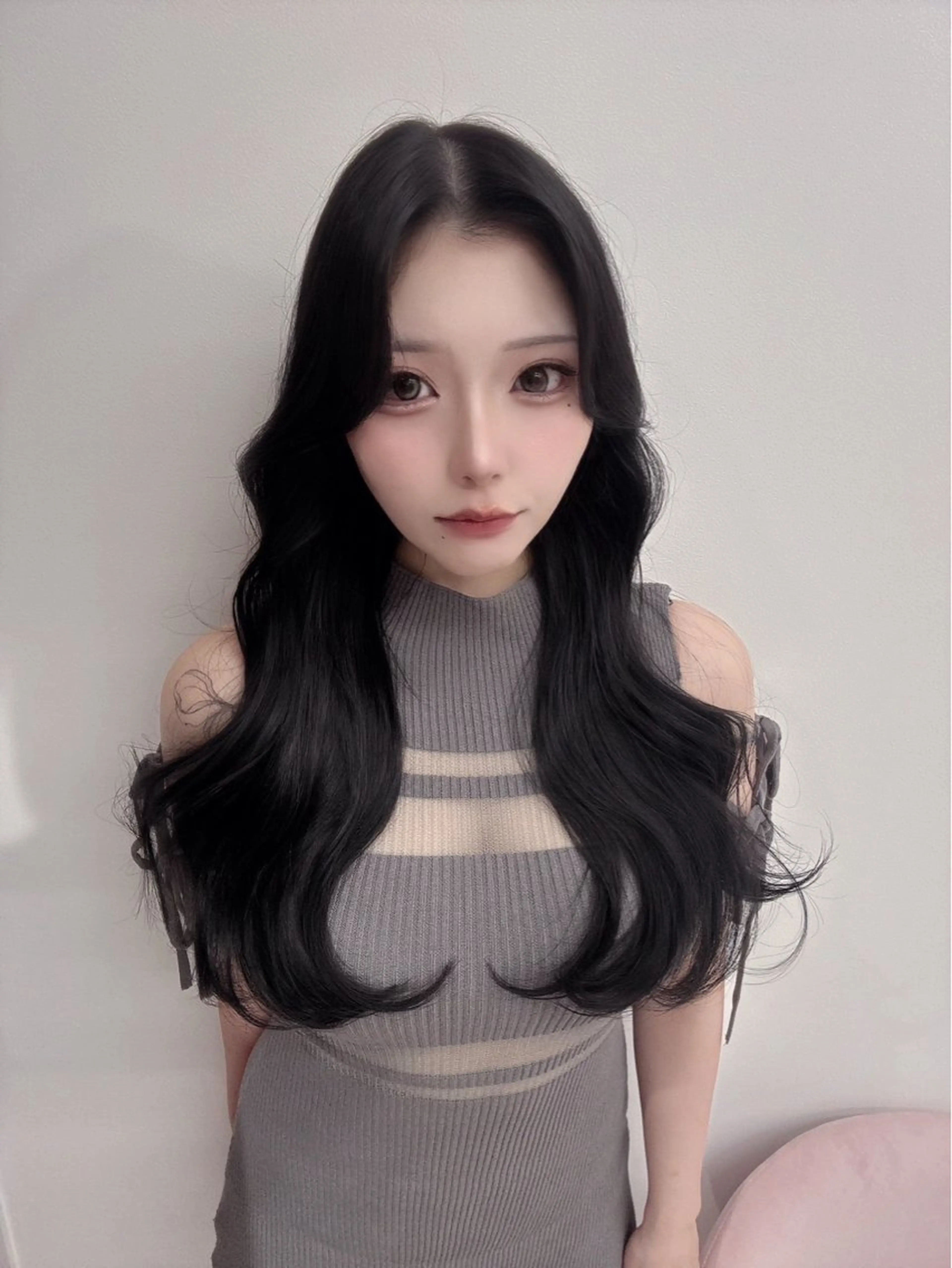 韓国風カット & 髪質改善カラーの写真