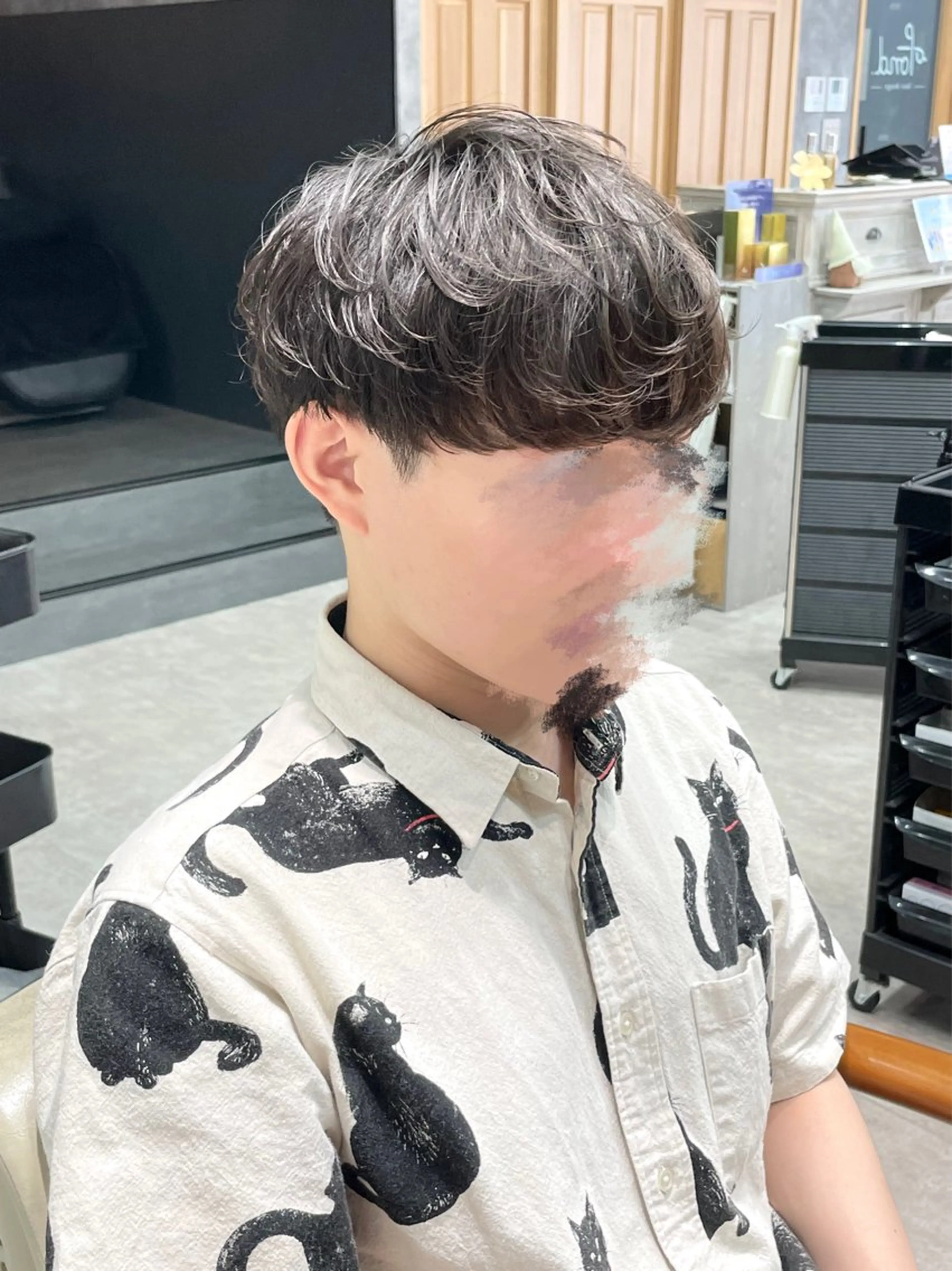 パーマ メンズ 伊関 優愛*.+ﾟのヘアスタイル