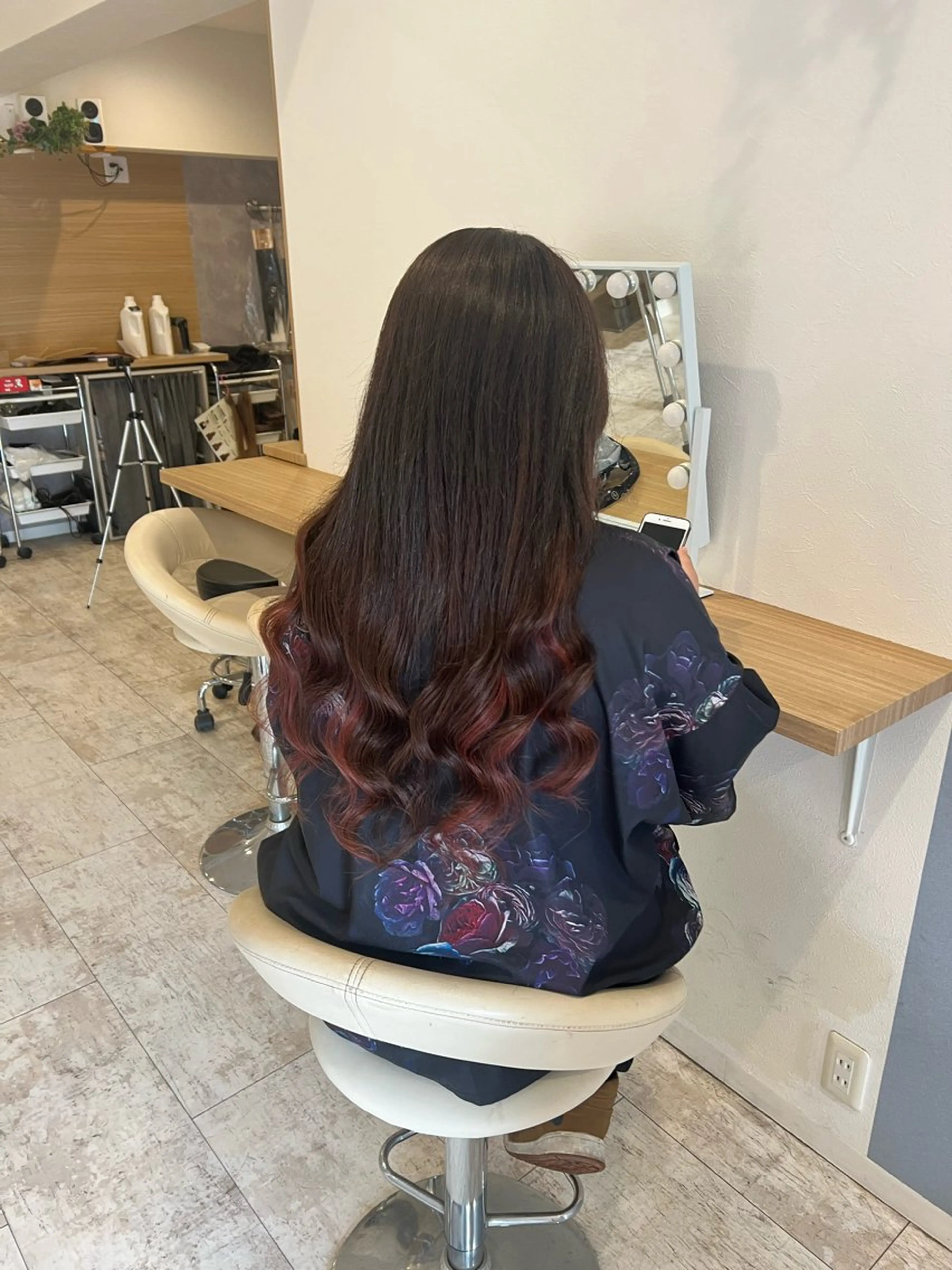 ロング エクステ マテリアル 中央駅店のヘアスタイル