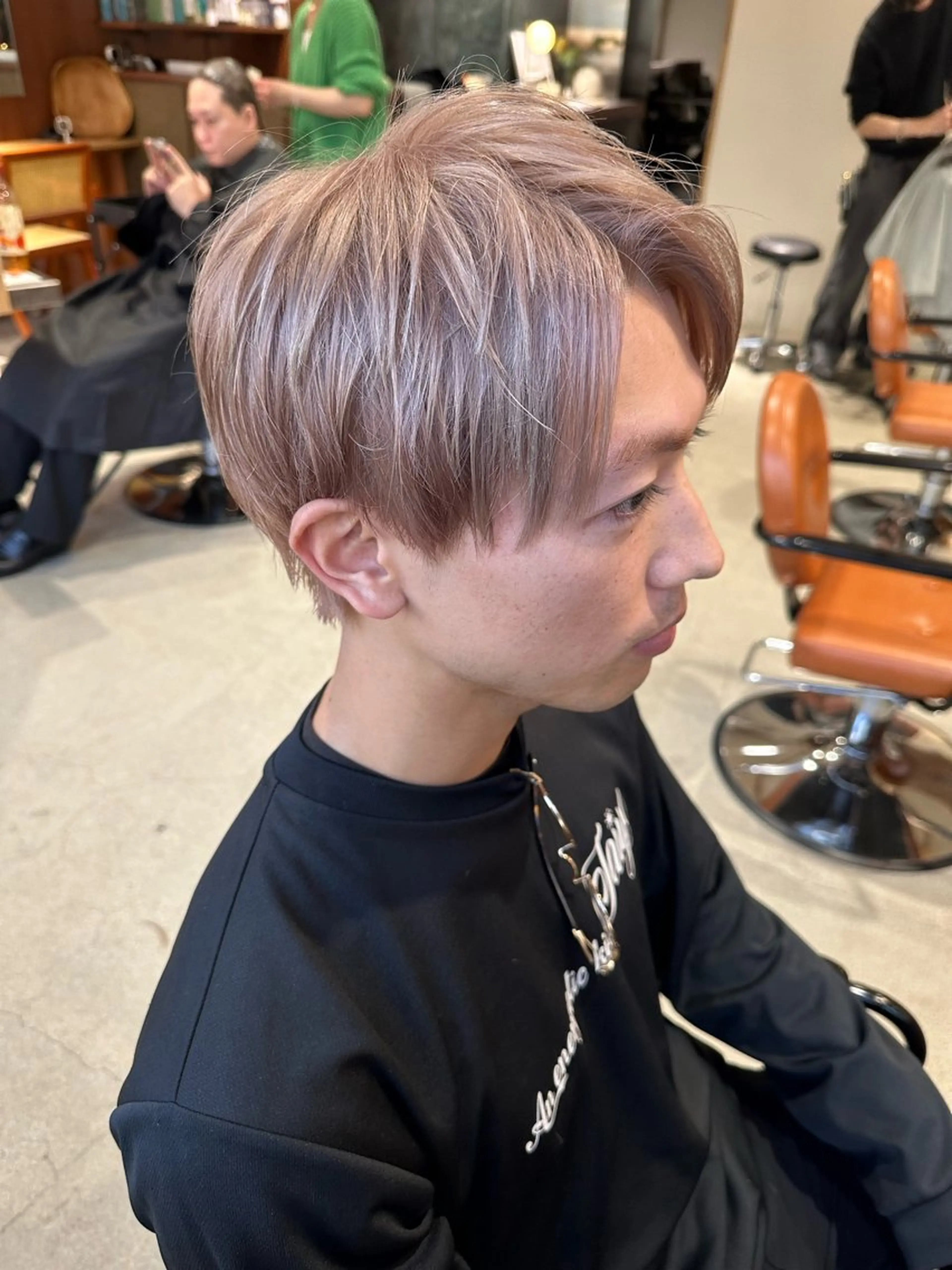 メンズ 中谷 正樹のヘアスタイル