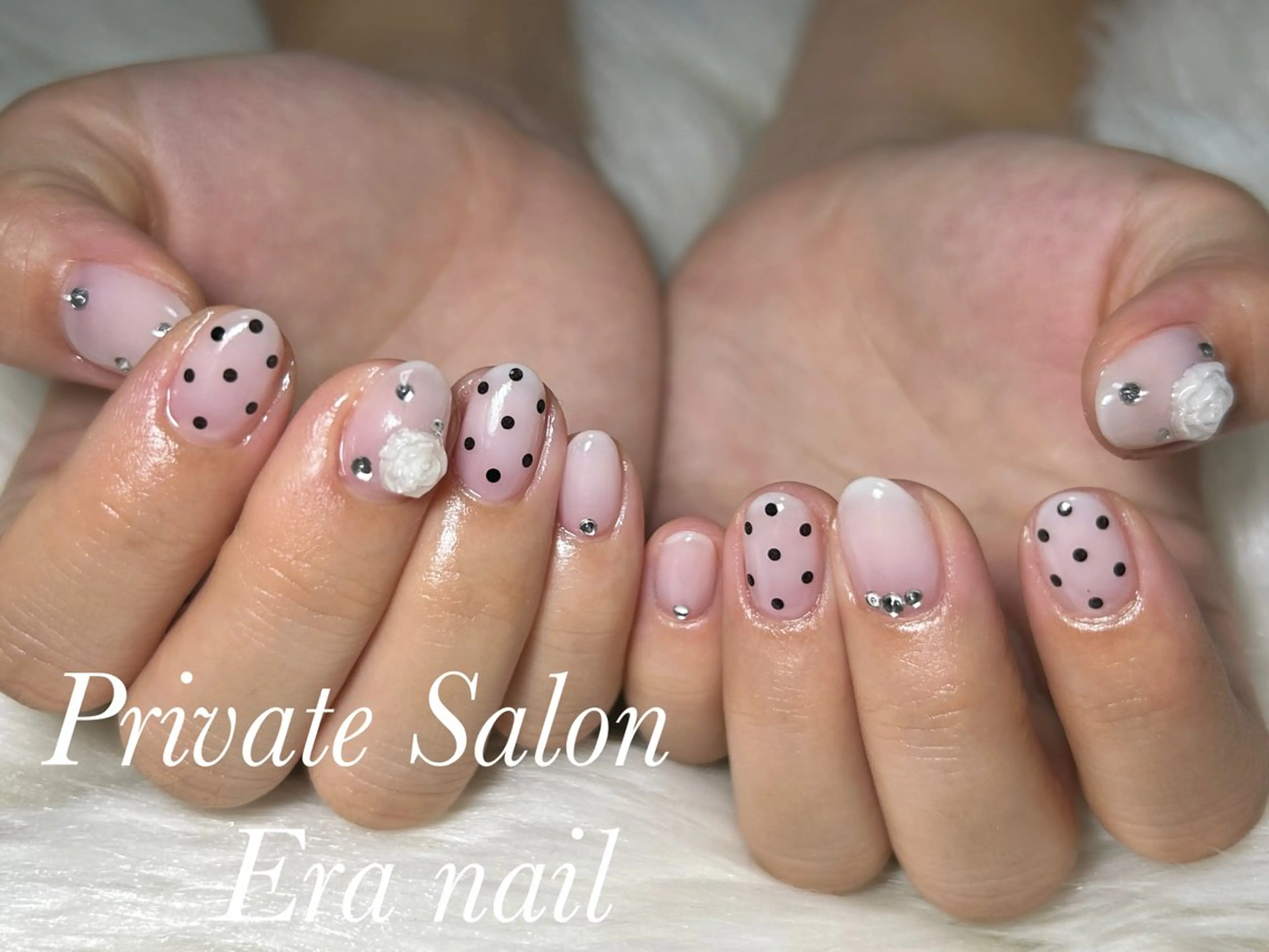 ネイル ドット ハンドネイル Era nailのネイルデザイン