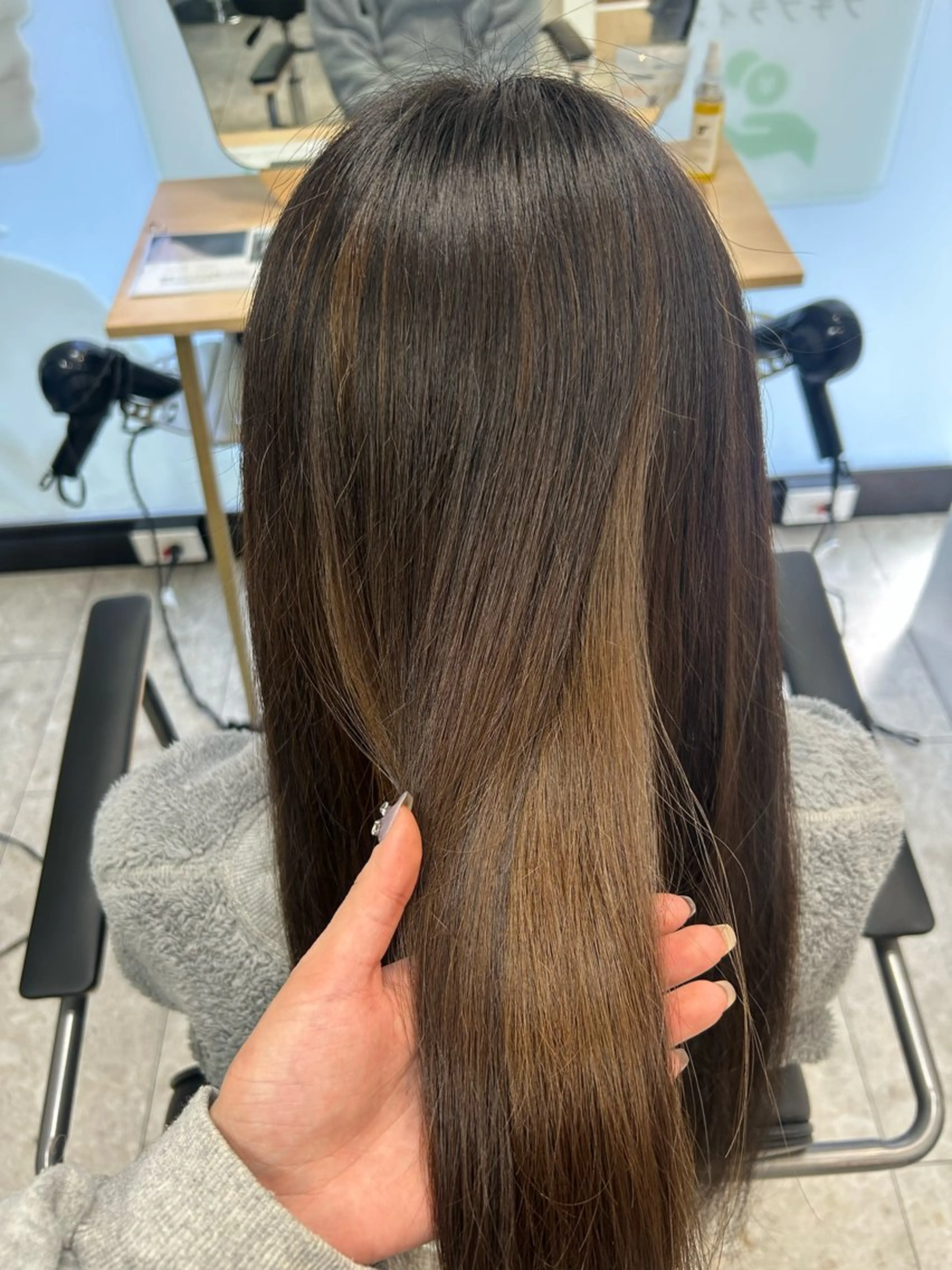 ロング カラー カット ヘアカラー TELAHAIR🎀 ミノリのヘアスタイル