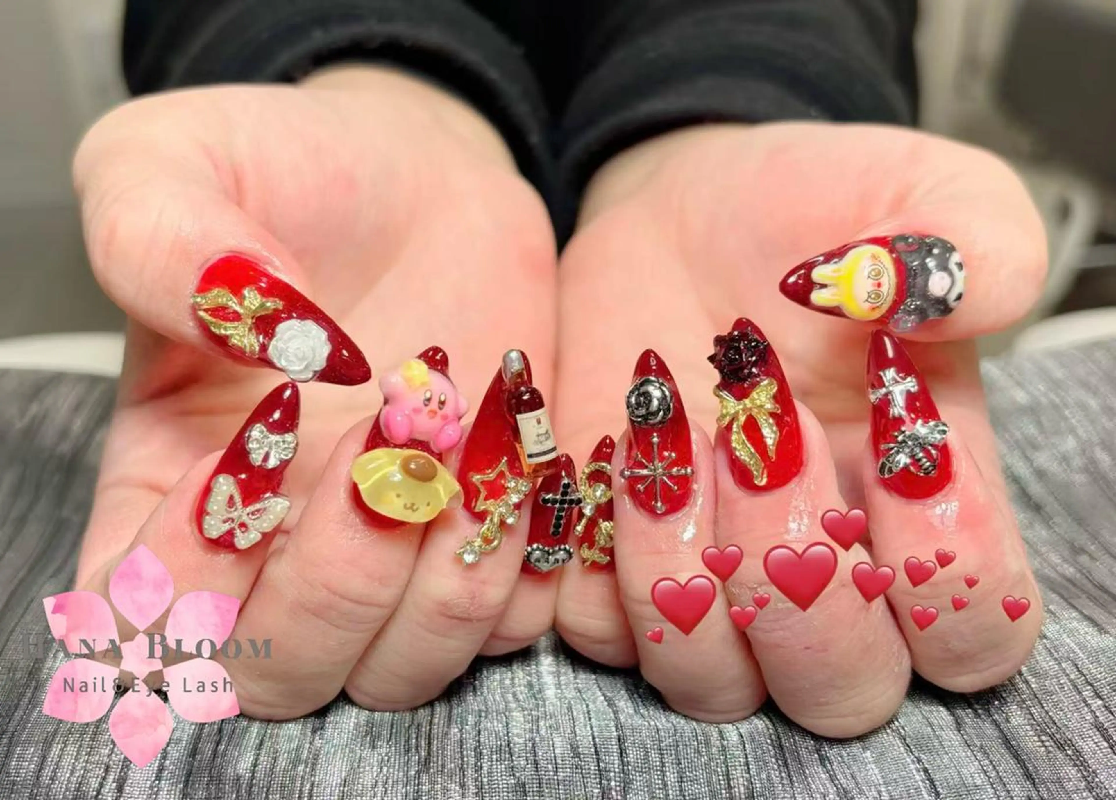 ネイル Hana Bloom Nail💛Rinaのネイルデザイン