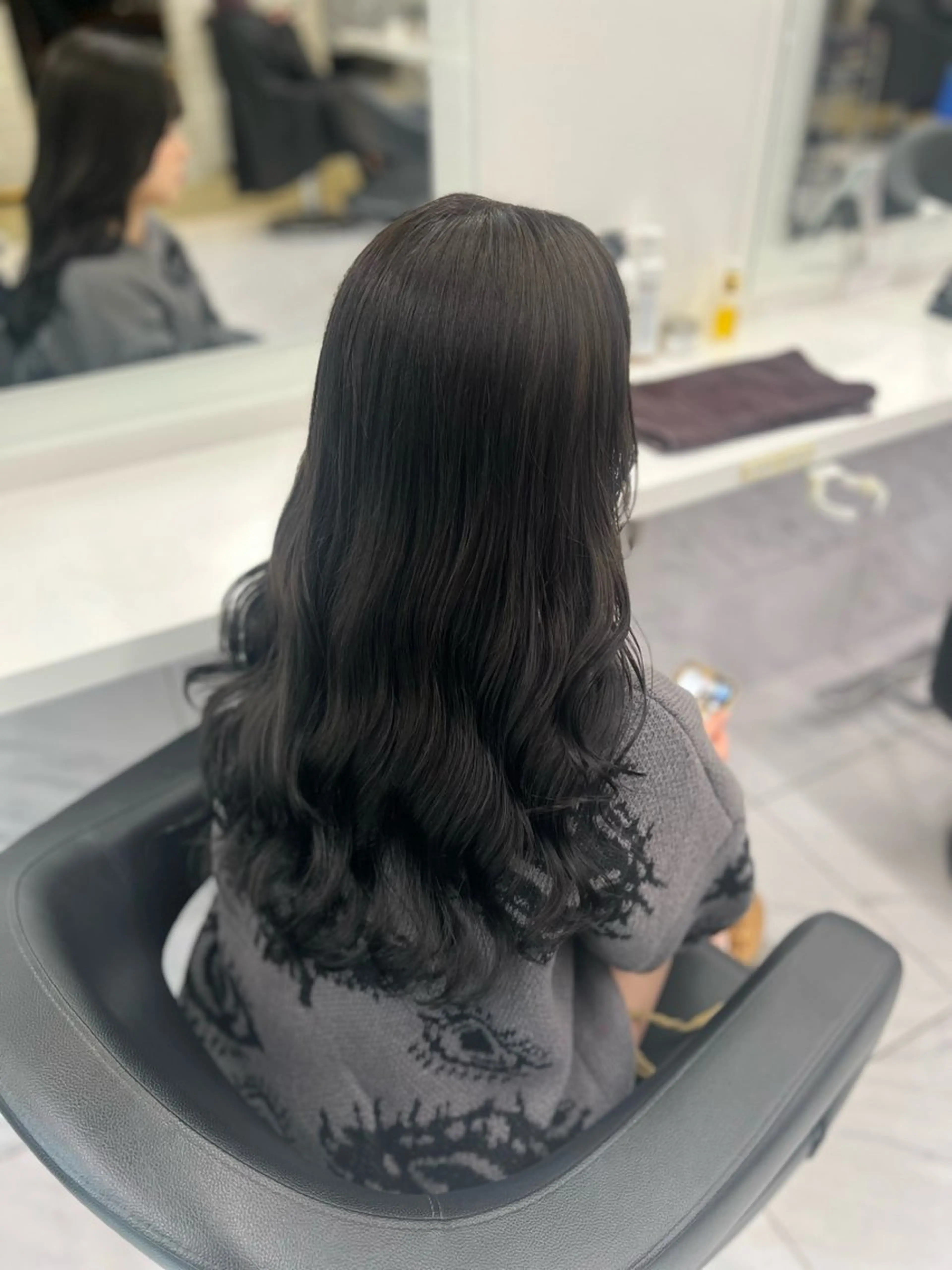 ロング カラー ヘアアレンジ 巻きラク♡レイヤー 🦢こころのヘアスタイル