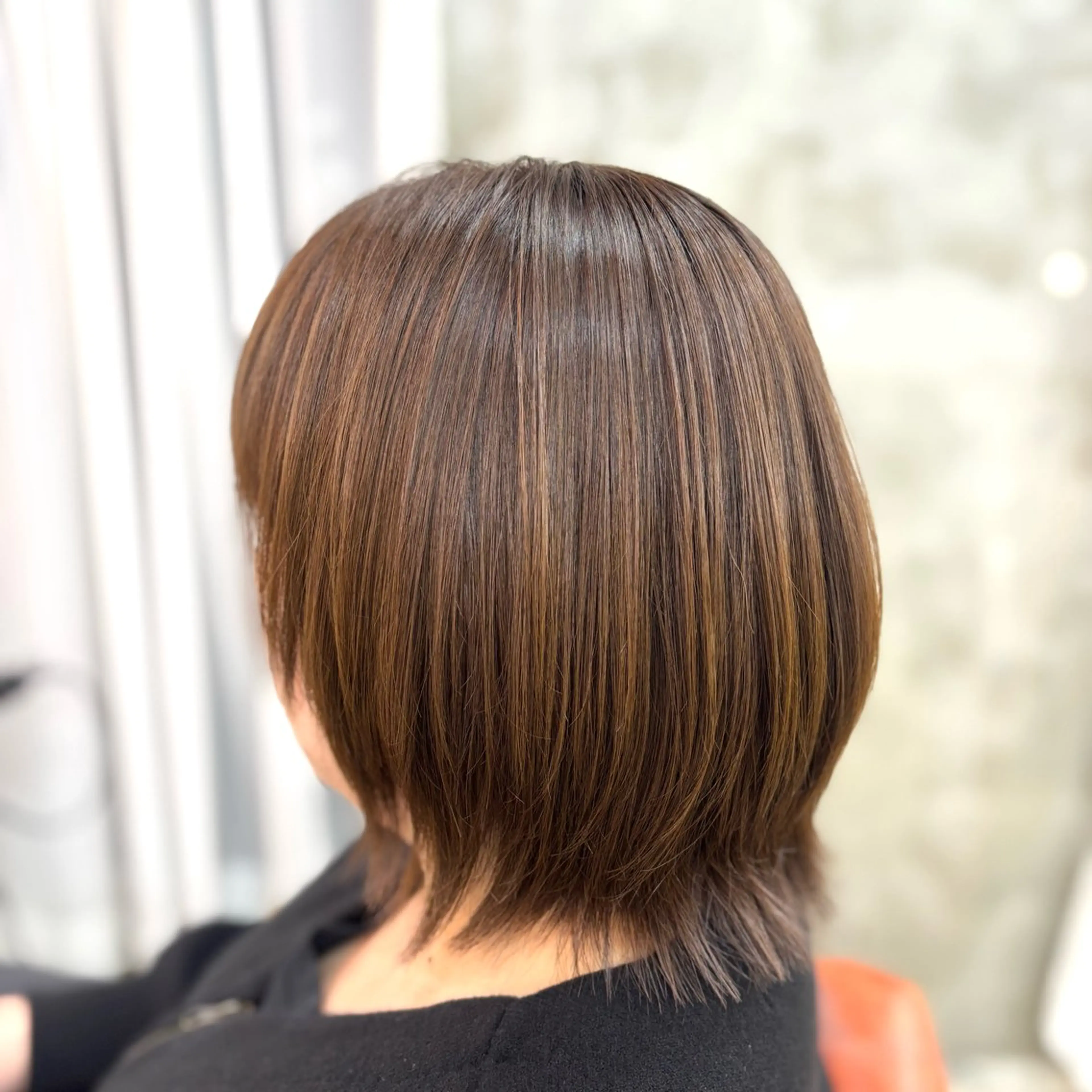 ショート カラー ヘアカラー トリートメント 艶髪‎カラー🤍 RIKAのヘアスタイル