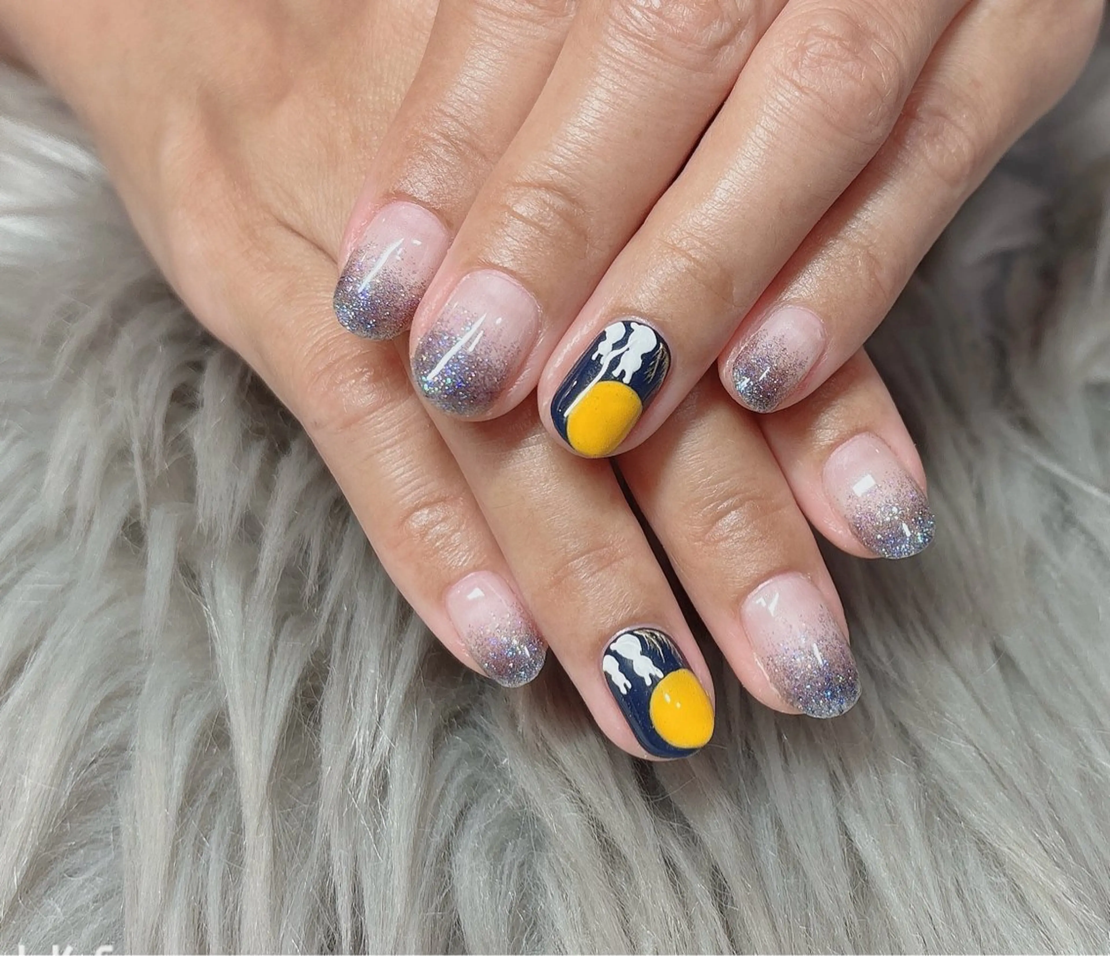 ショート 🦩son🌴 東十条ミューズネイルのネイルデザイン