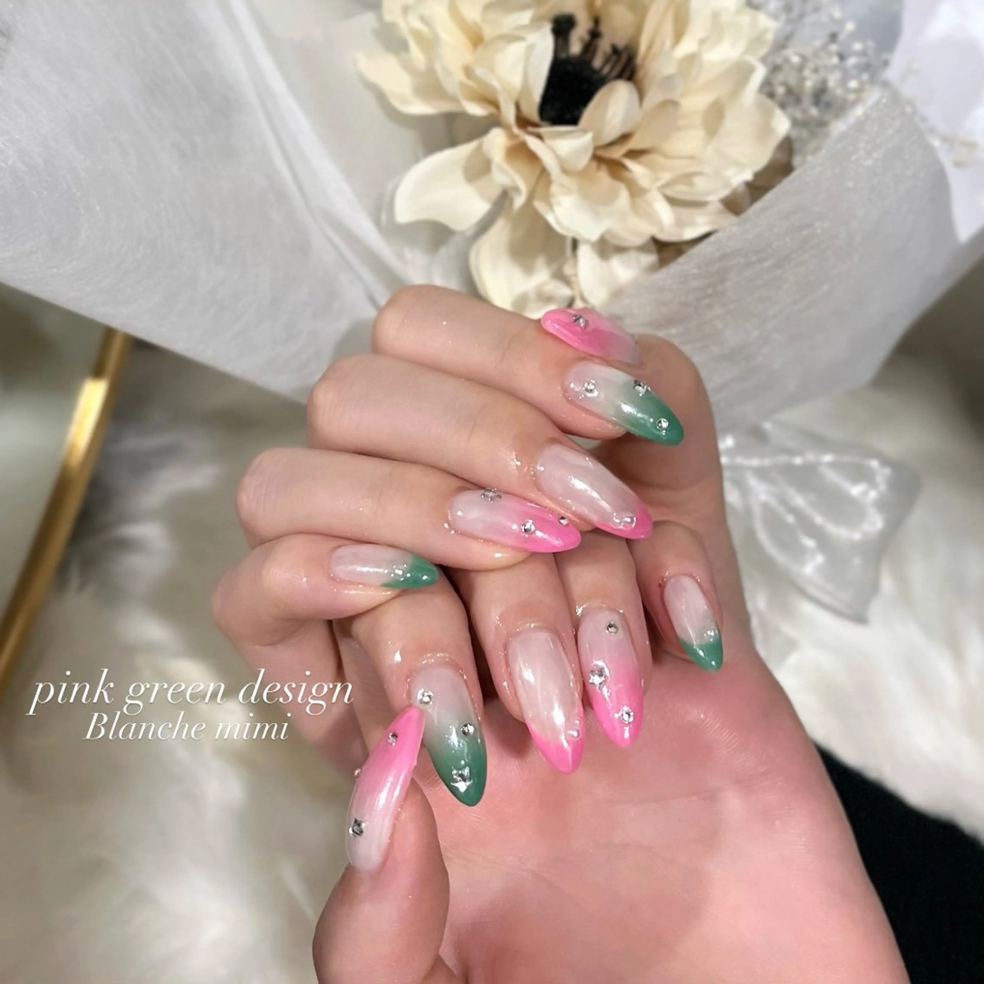 ネイル ハンドネイル Blanche mimi所属・Blanche mimi.u_aのネイルデザイン