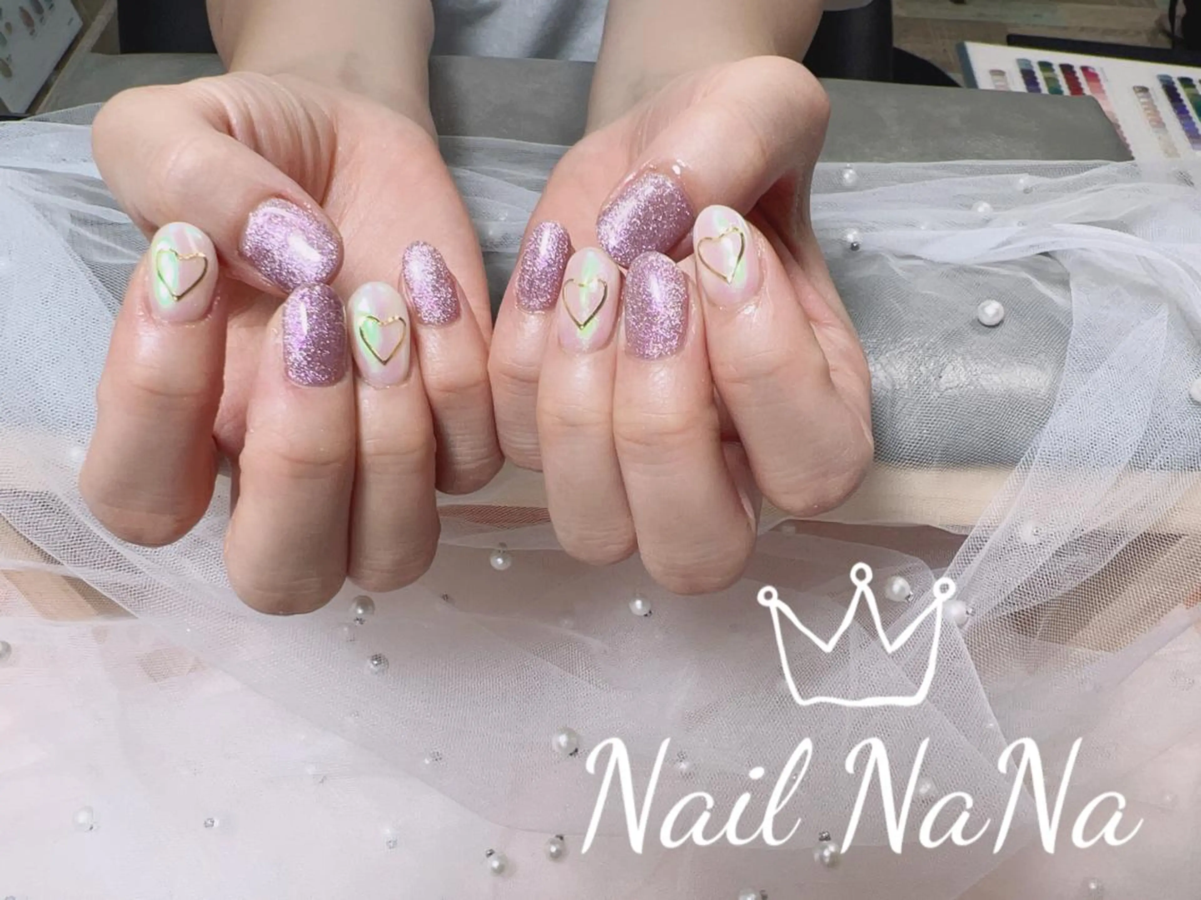 ショート カラー ネイル ハンドネイル Nail NaNaのネイルデザイン