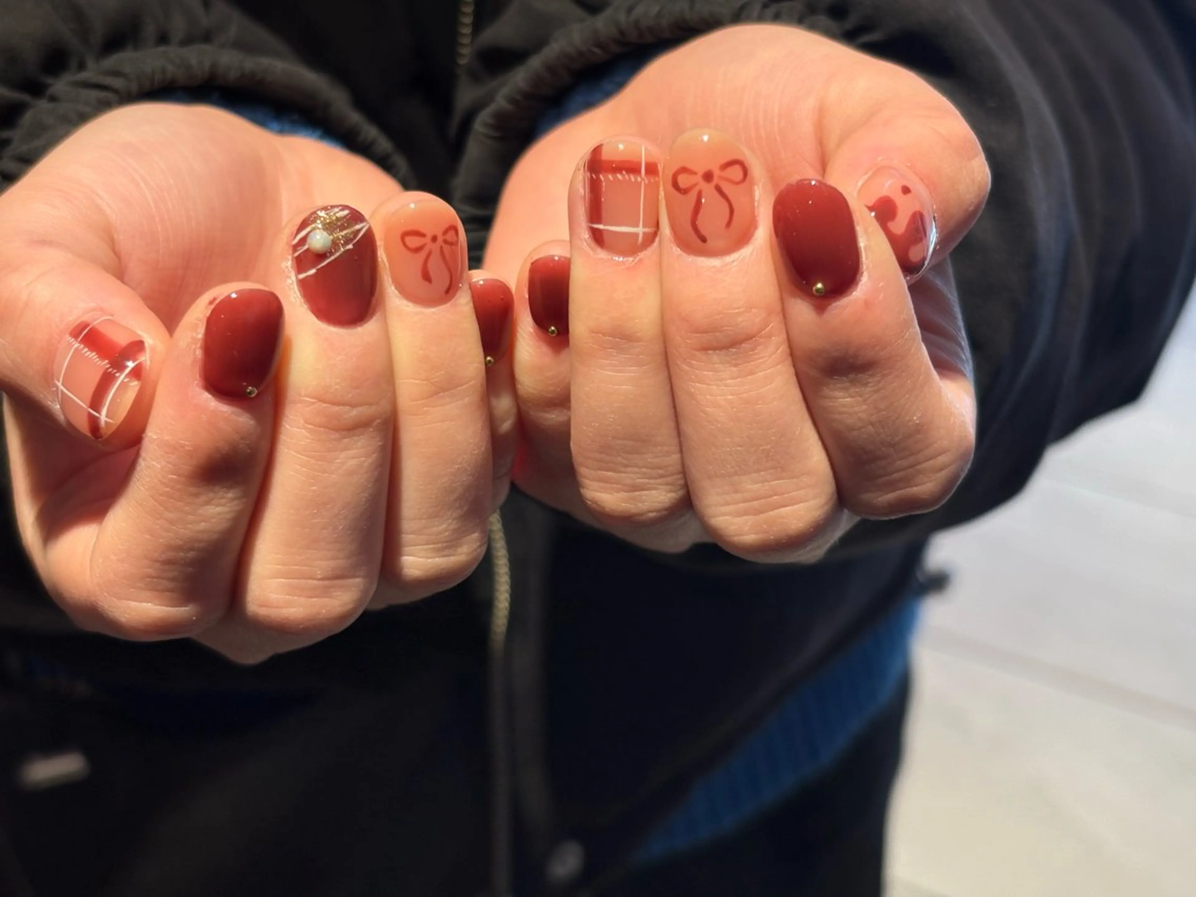 ネイル ハンドネイル 祇園 彩寧のネイルデザイン