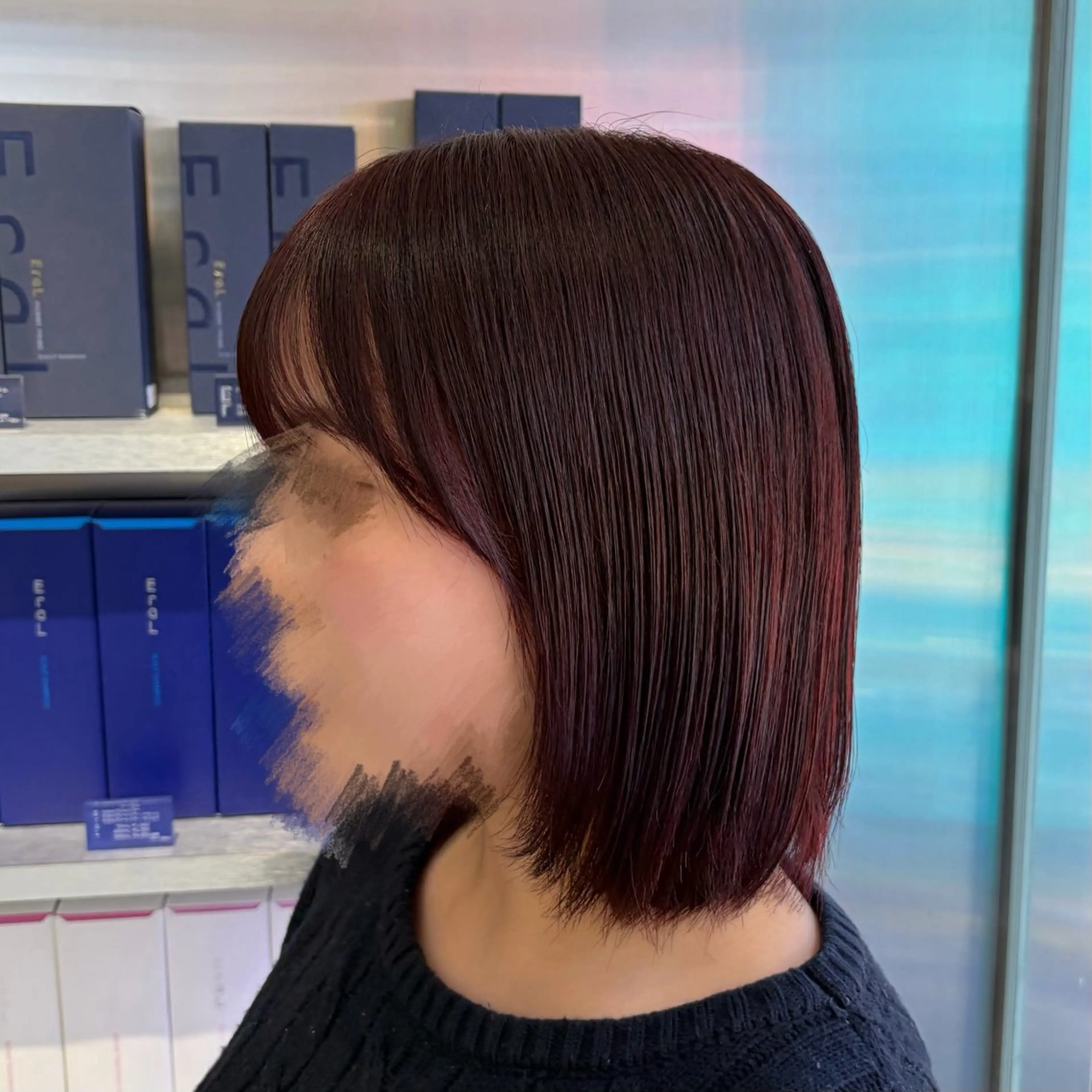 ショート カラー ヘアカラー ななみ.⋆𝜗𝜚 暖色艶カラー/まつパのヘアスタイル