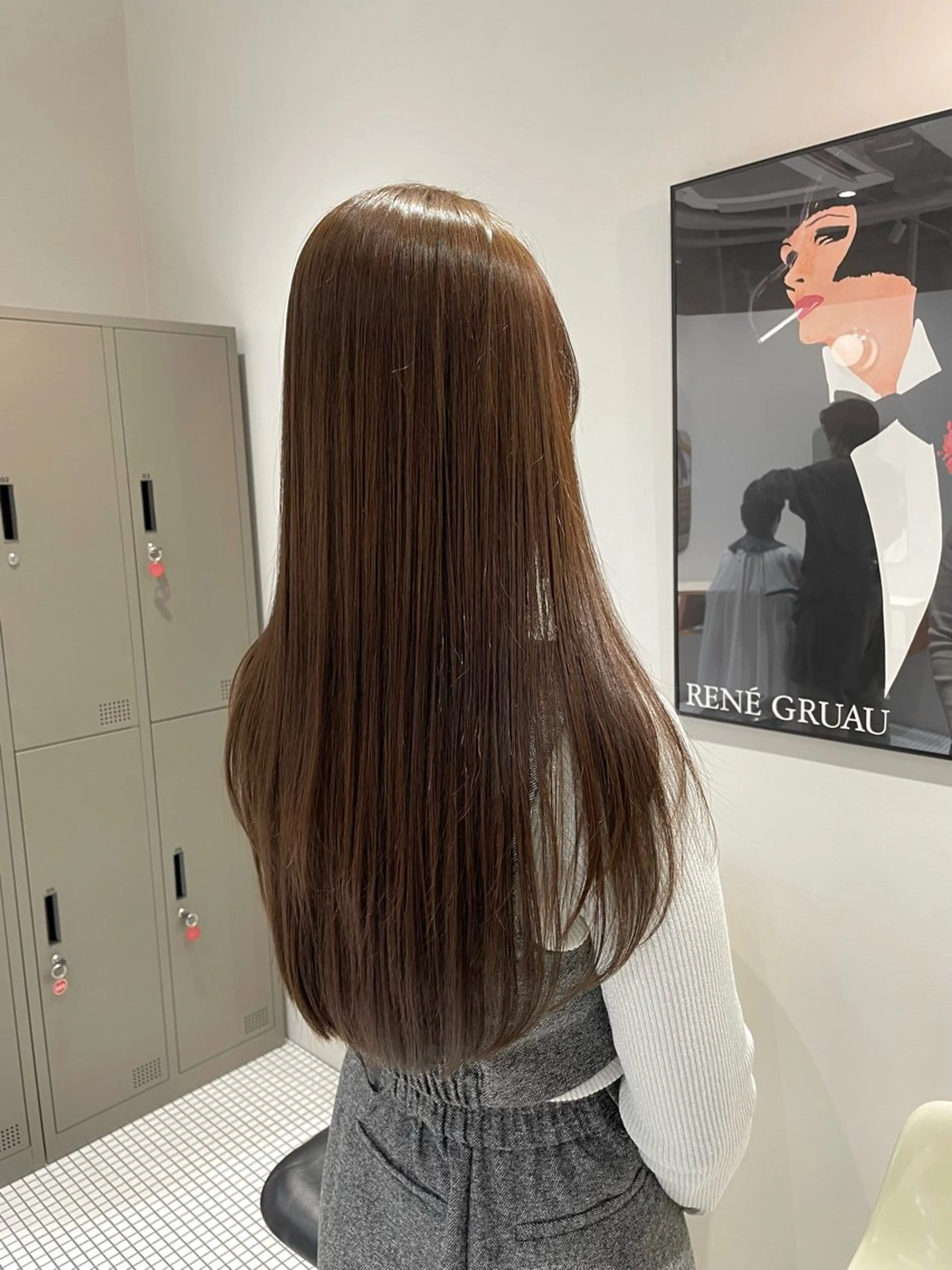 ロング カラー GPIP 近藤沙樹のヘアスタイル