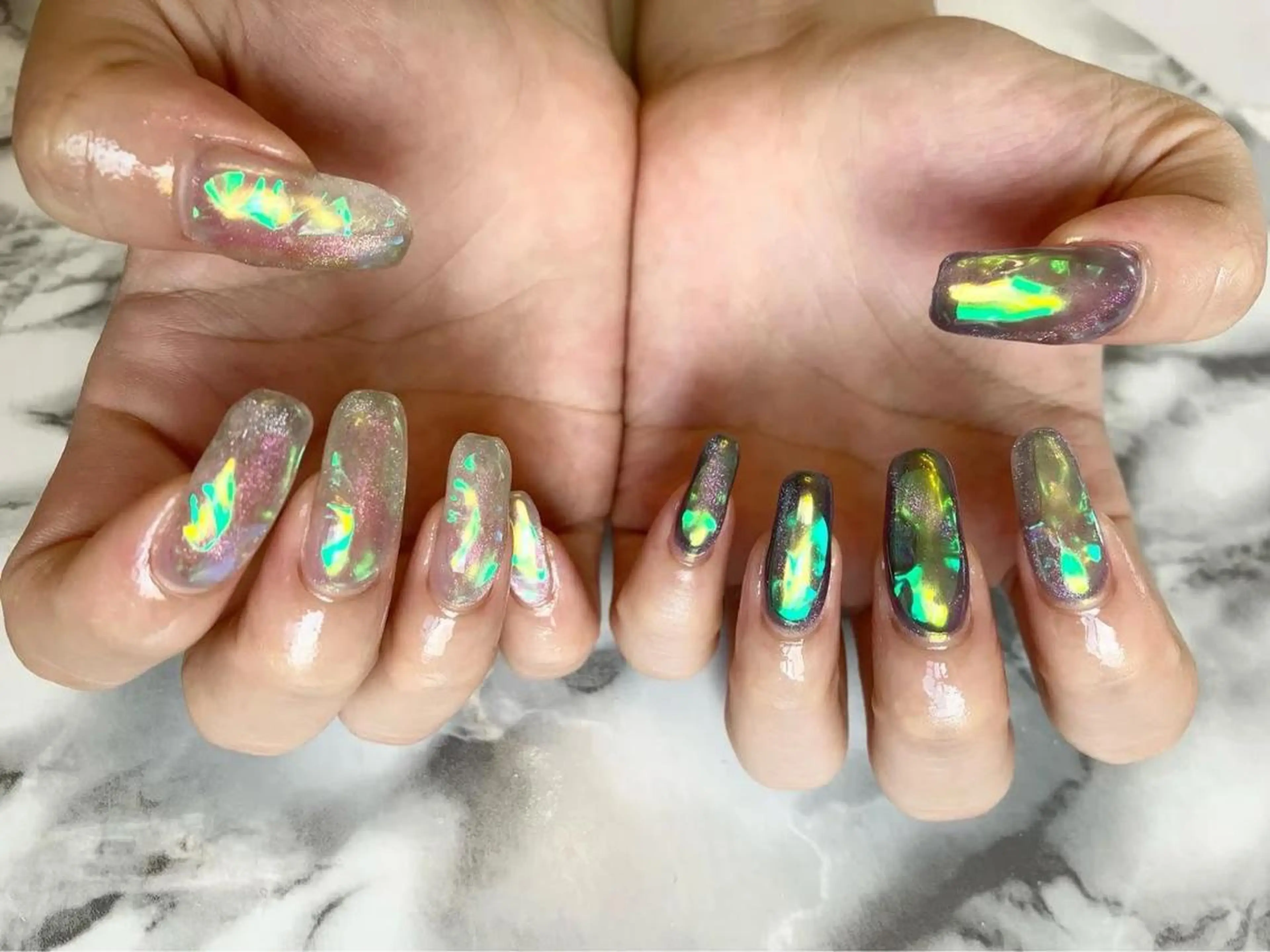 ネイル ハンドネイル ネイルサロン D-glowのネイルデザイン