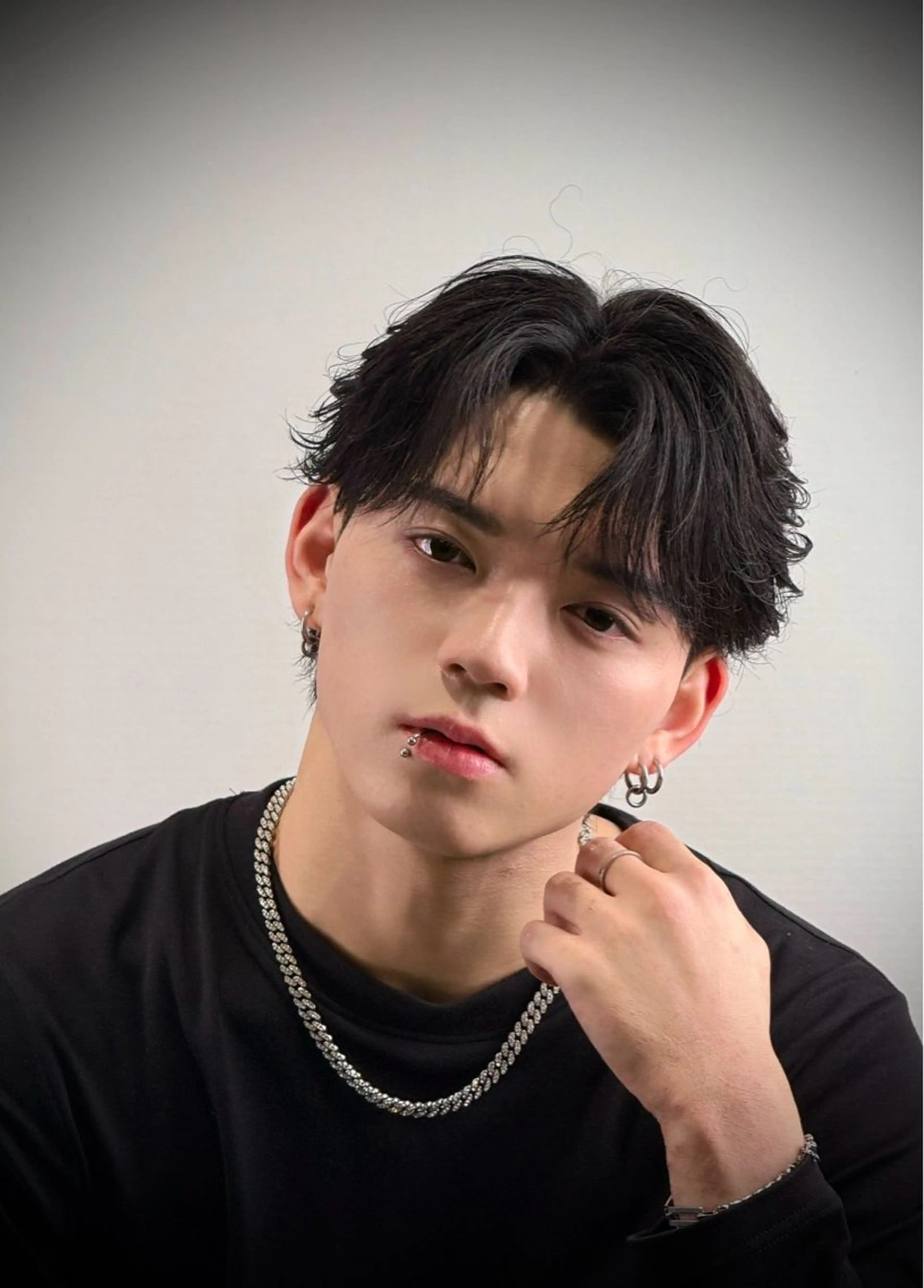 メンズ ウルフ/レイヤー/ ボブ/大石晴也🦋のヘアスタイル