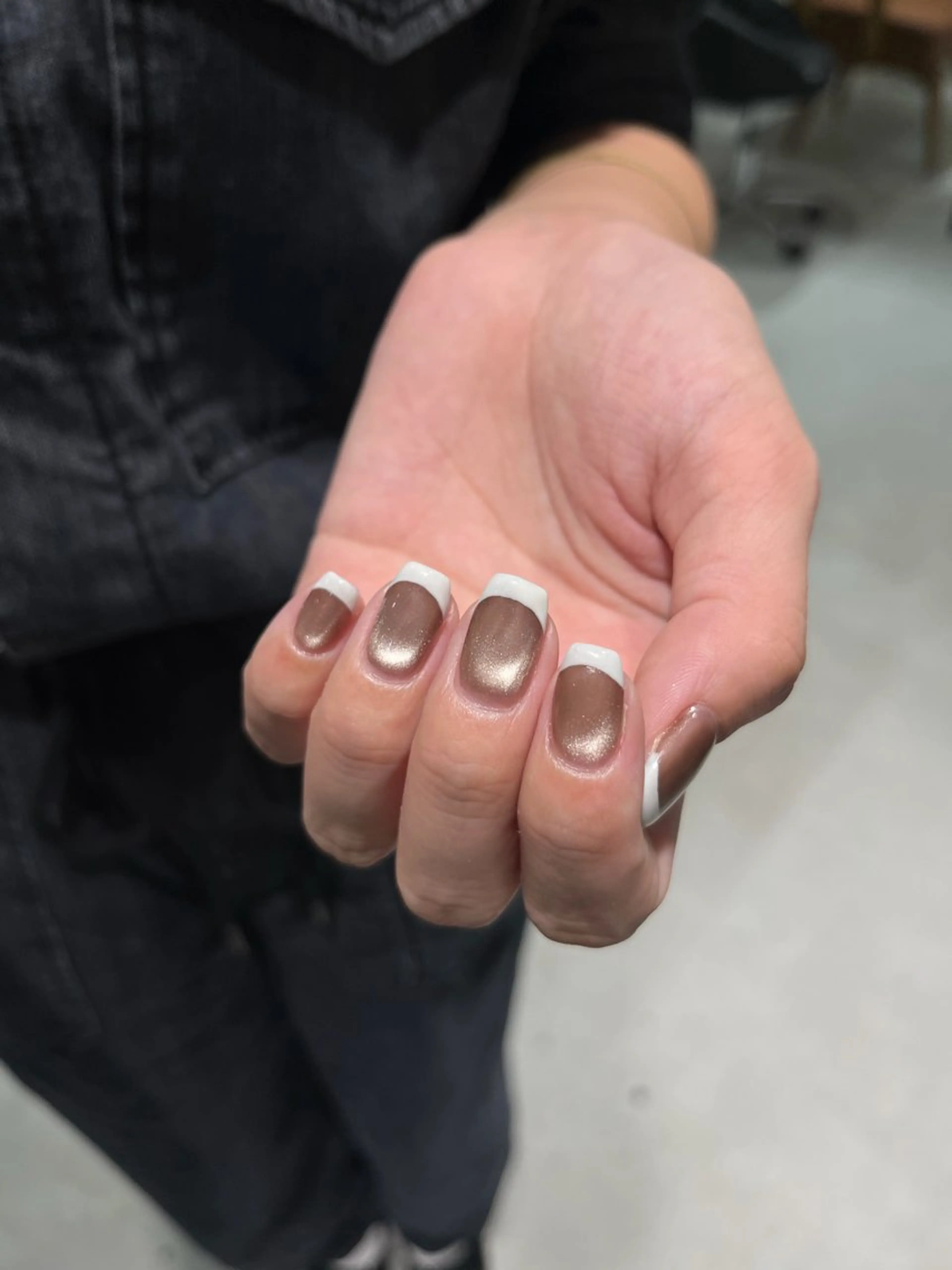 ネイル フレンチネイル Hi,nail mahoのネイルデザイン