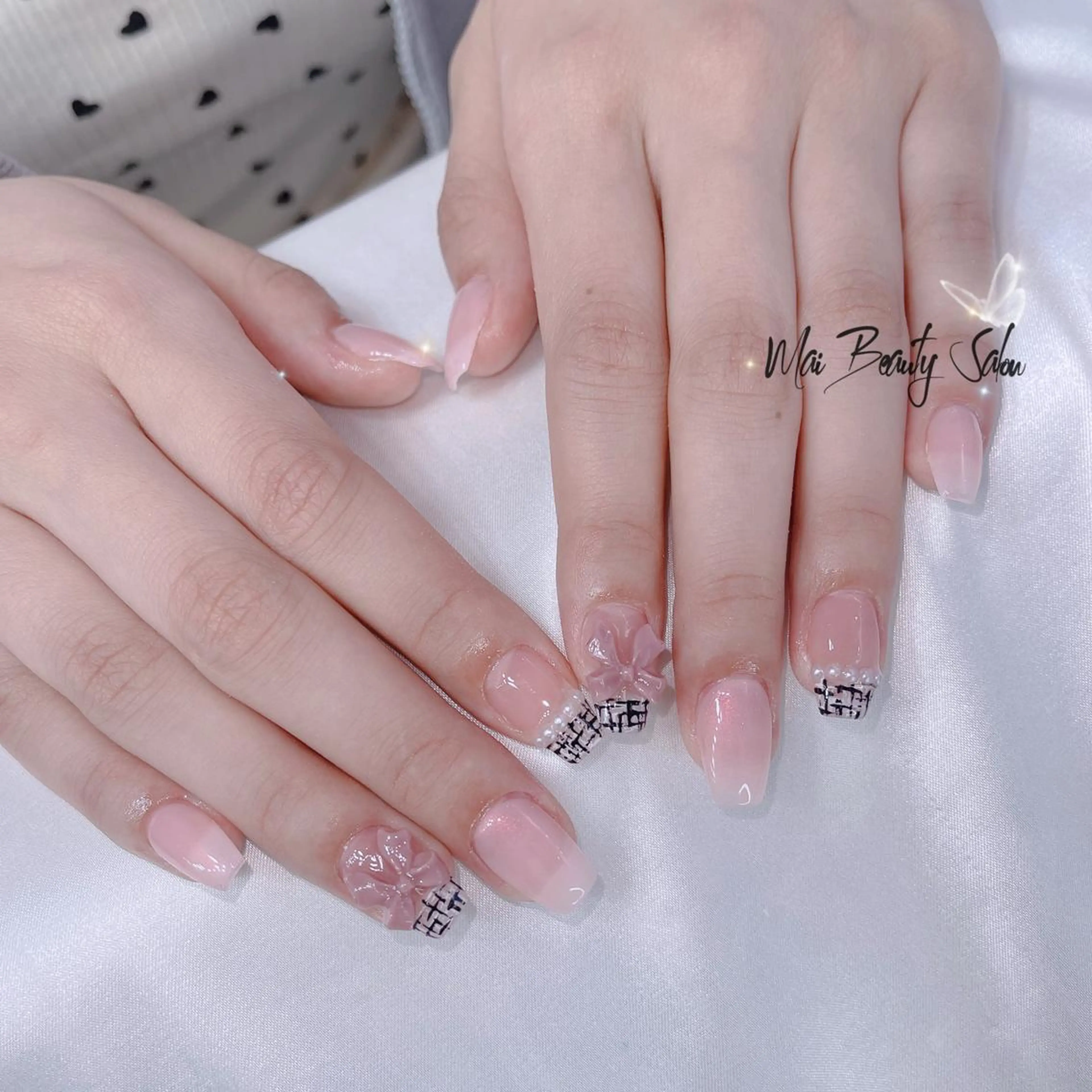 ネイル フットネイル ジェルネイル マグネットネイル パラジェル ワンホンネイル MaiBeauty Niのネイルデザイン