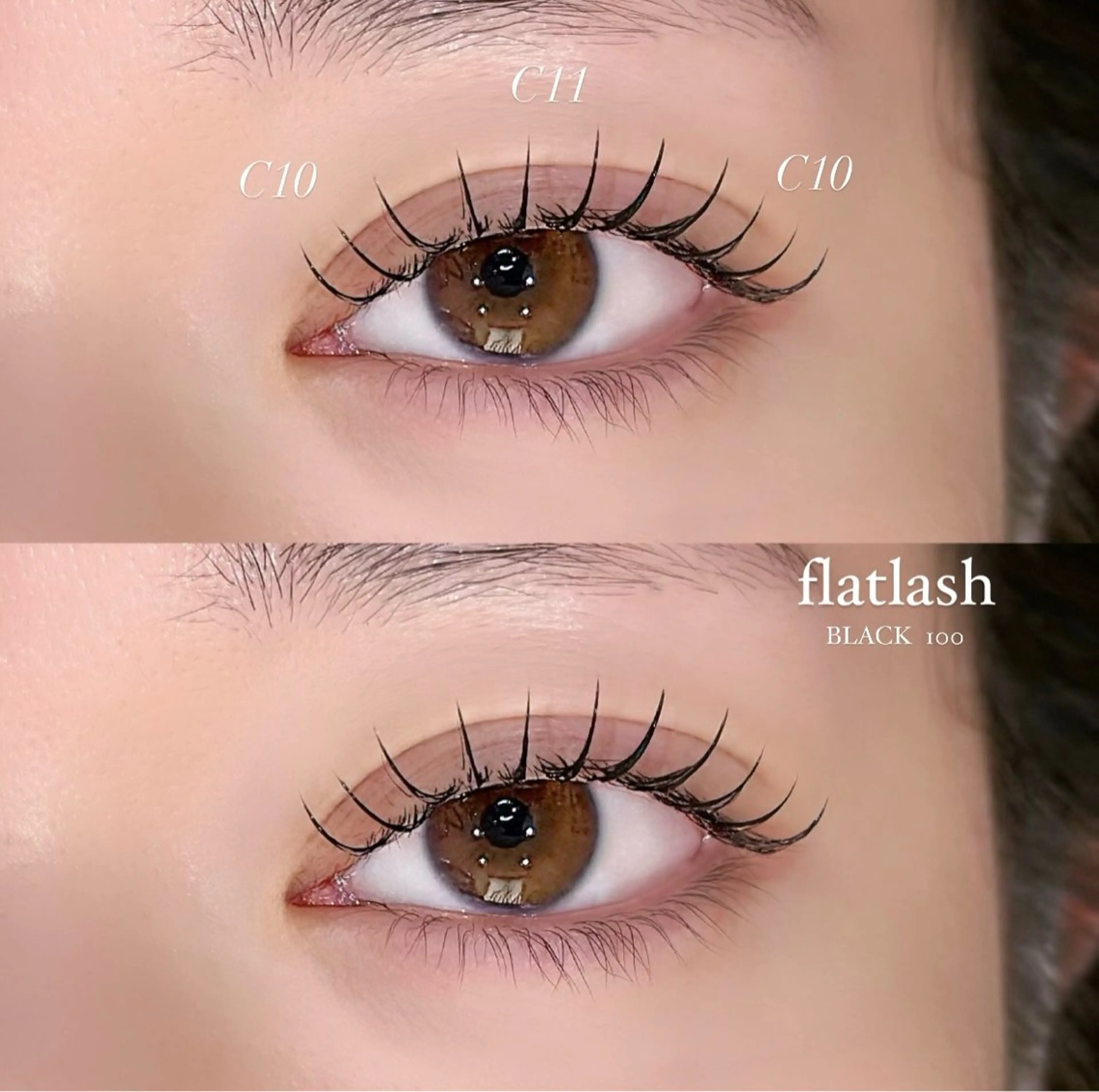 マツエク・マツパ マツエク prize iris ASUKAのマツエク・マツパデザイン