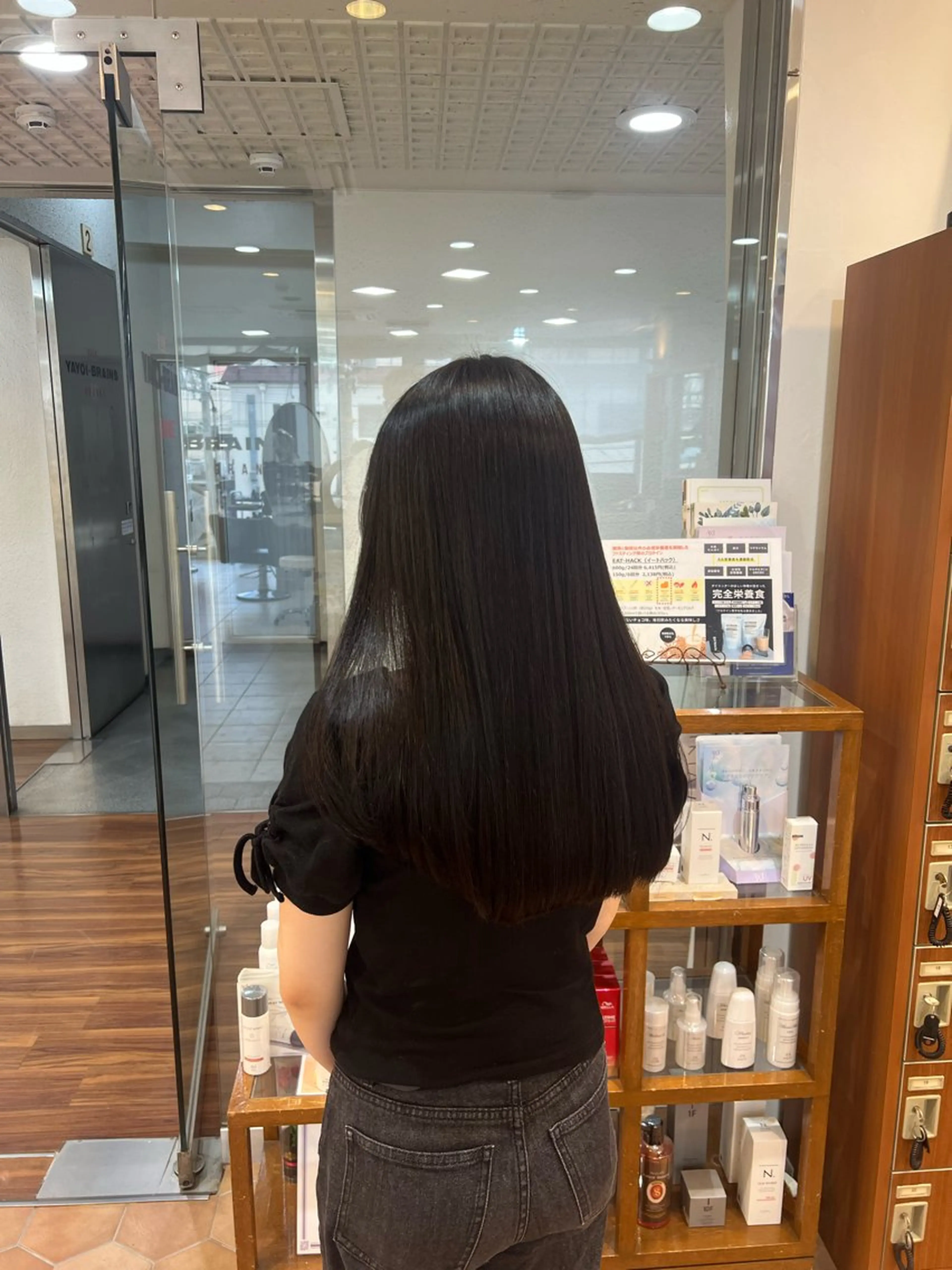 ロング カラー モデル募集◆堀江 海里◆桂駅1分のヘアスタイル