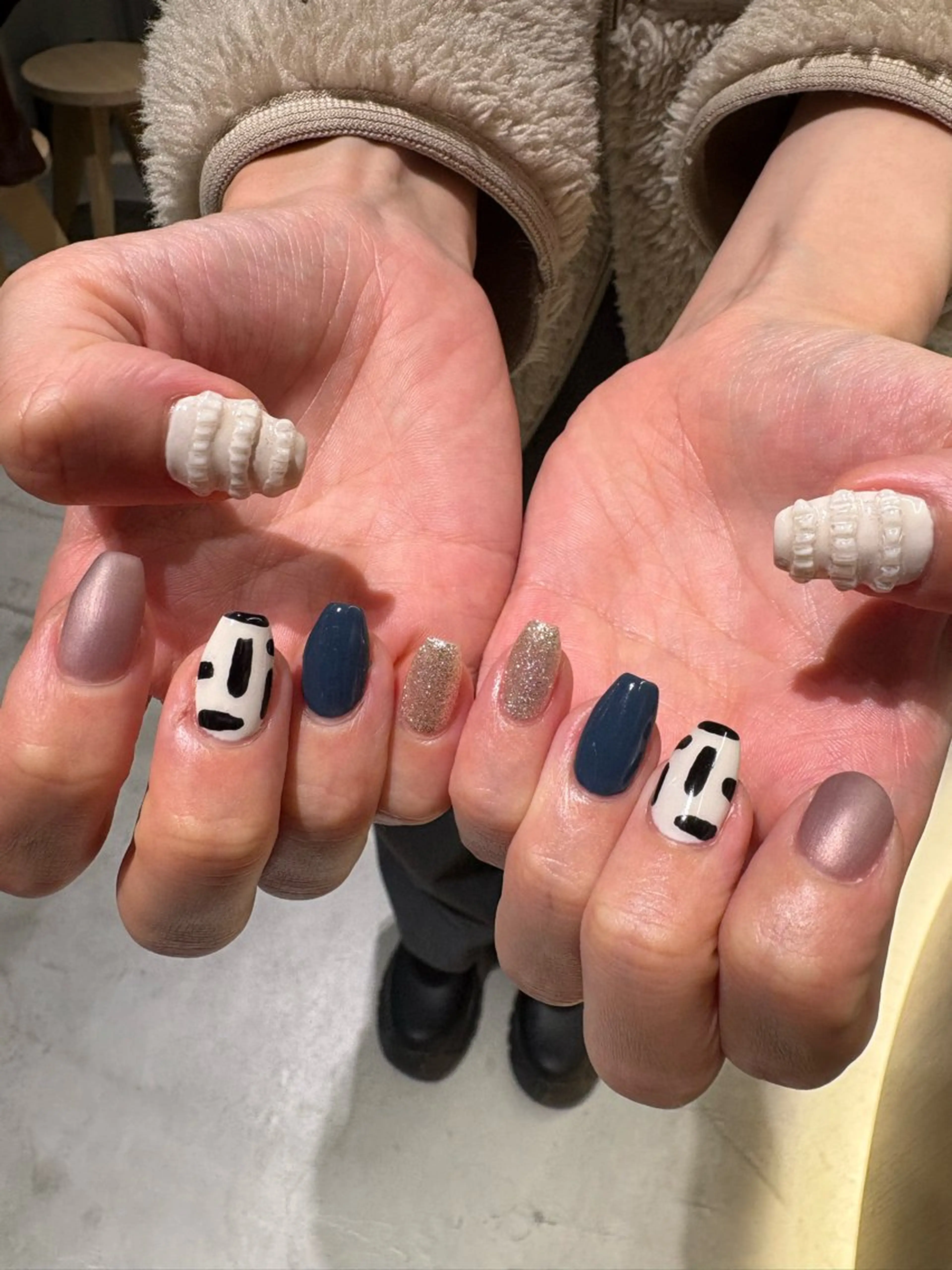 ネイル ハンドネイル Miura.H 🦋🫧のネイルデザイン