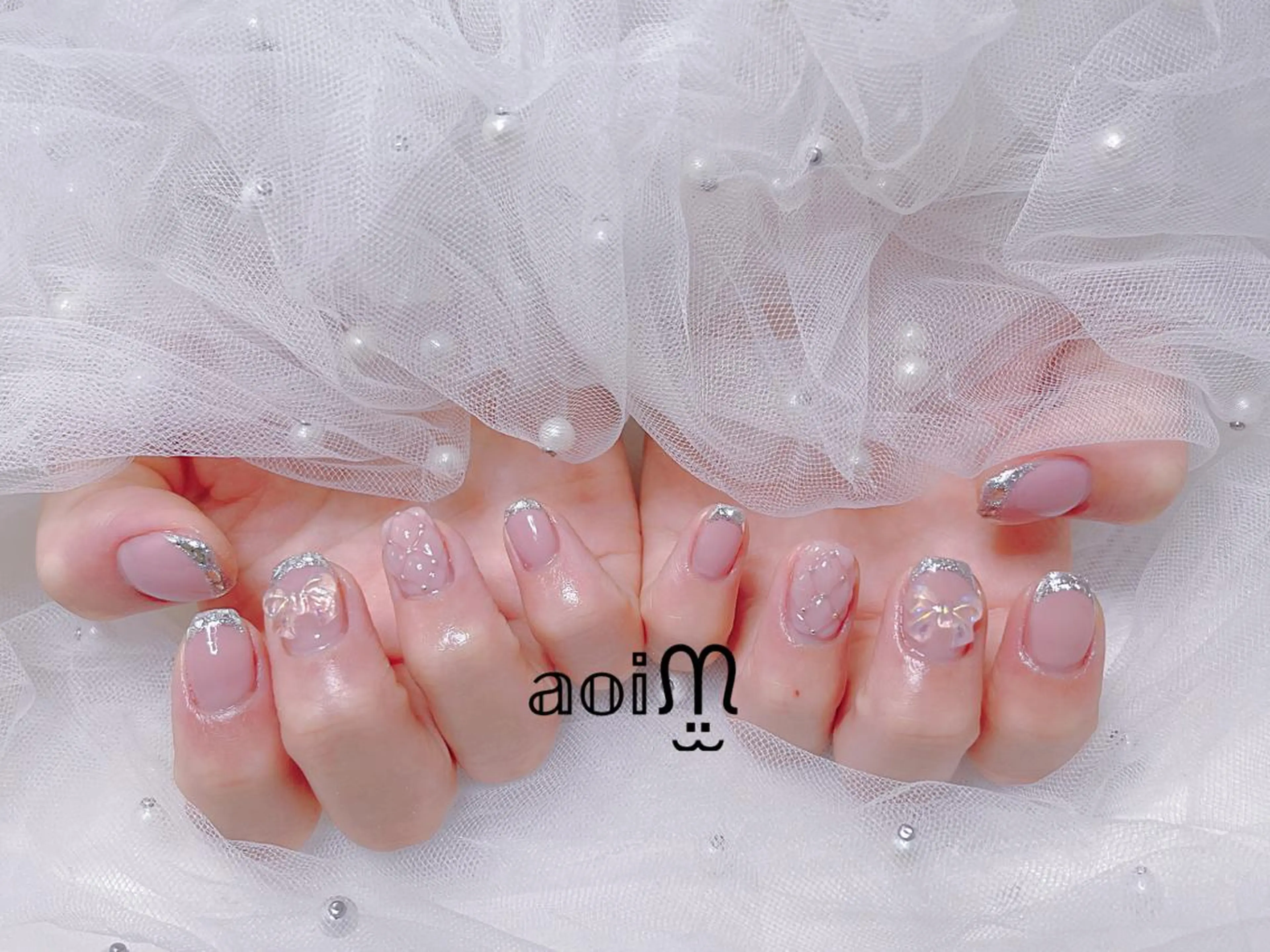 ネイル 葵うさぎ AIのネイルデザイン