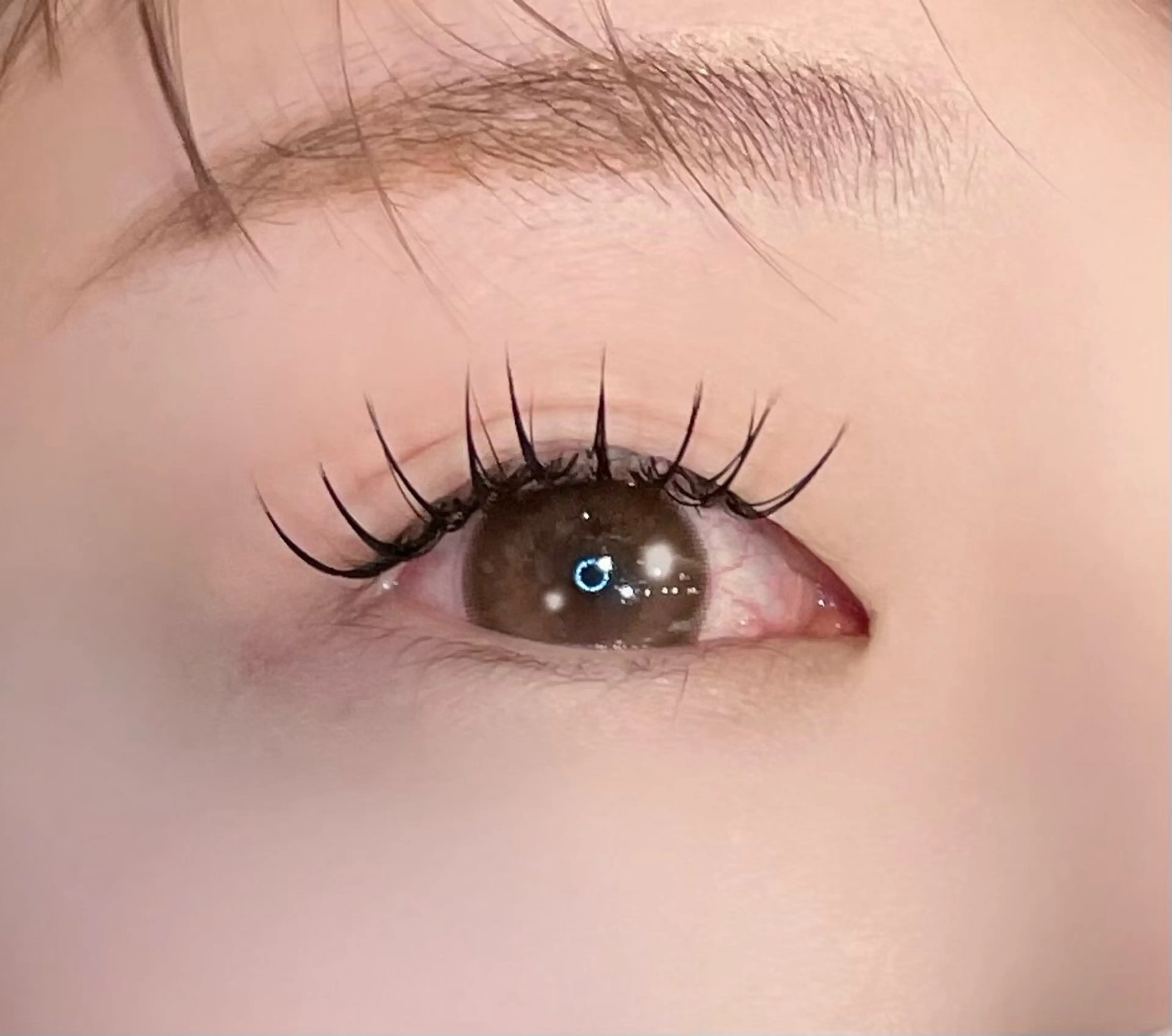 マツエク・マツパ マツエク 似合わせまつパ× 透け感カラー/ゆりのヘアスタイル