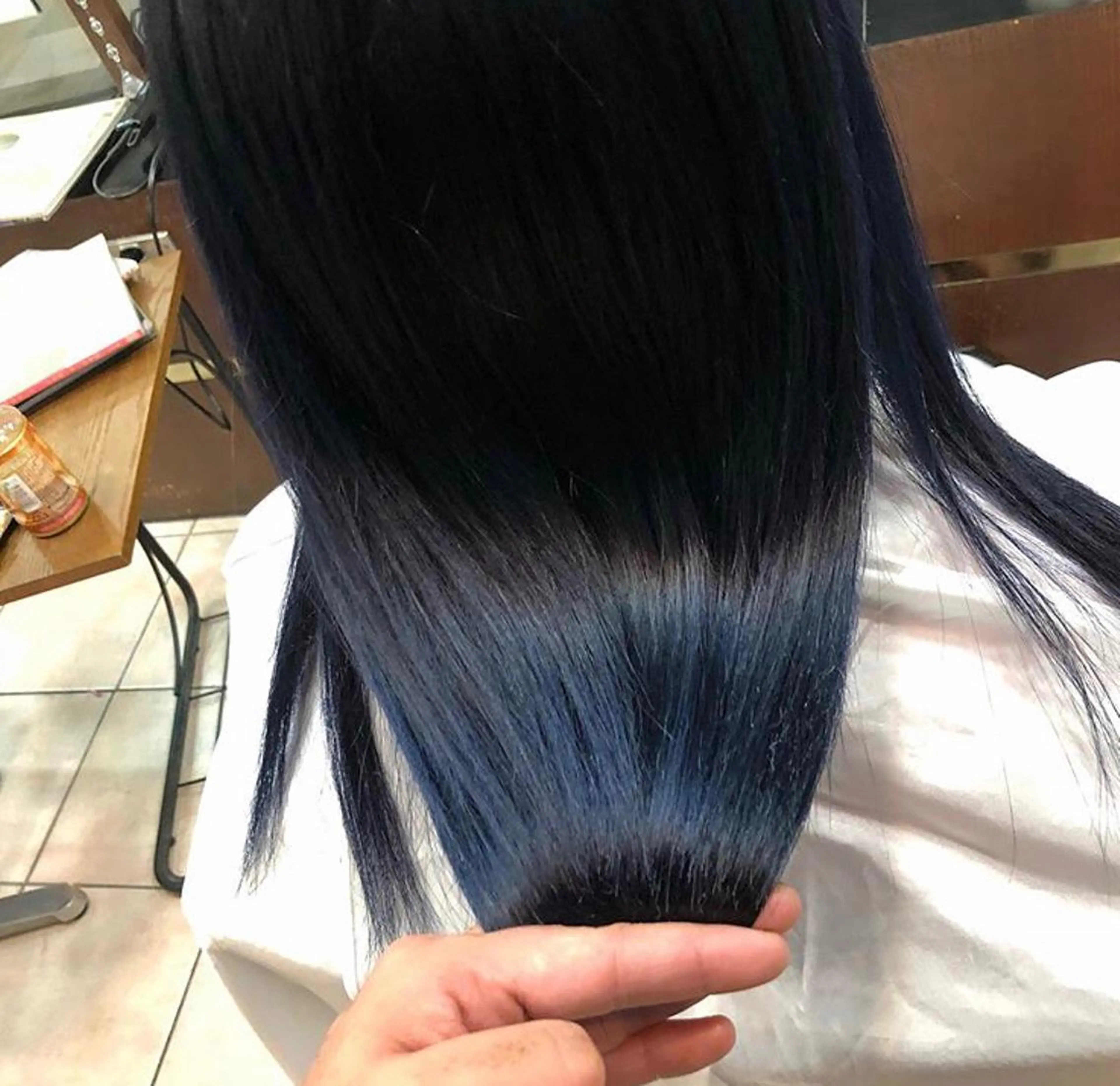 セミロング カラー アディクシーカラー 透明感韓国ヘア♡ みつきのヘアスタイル