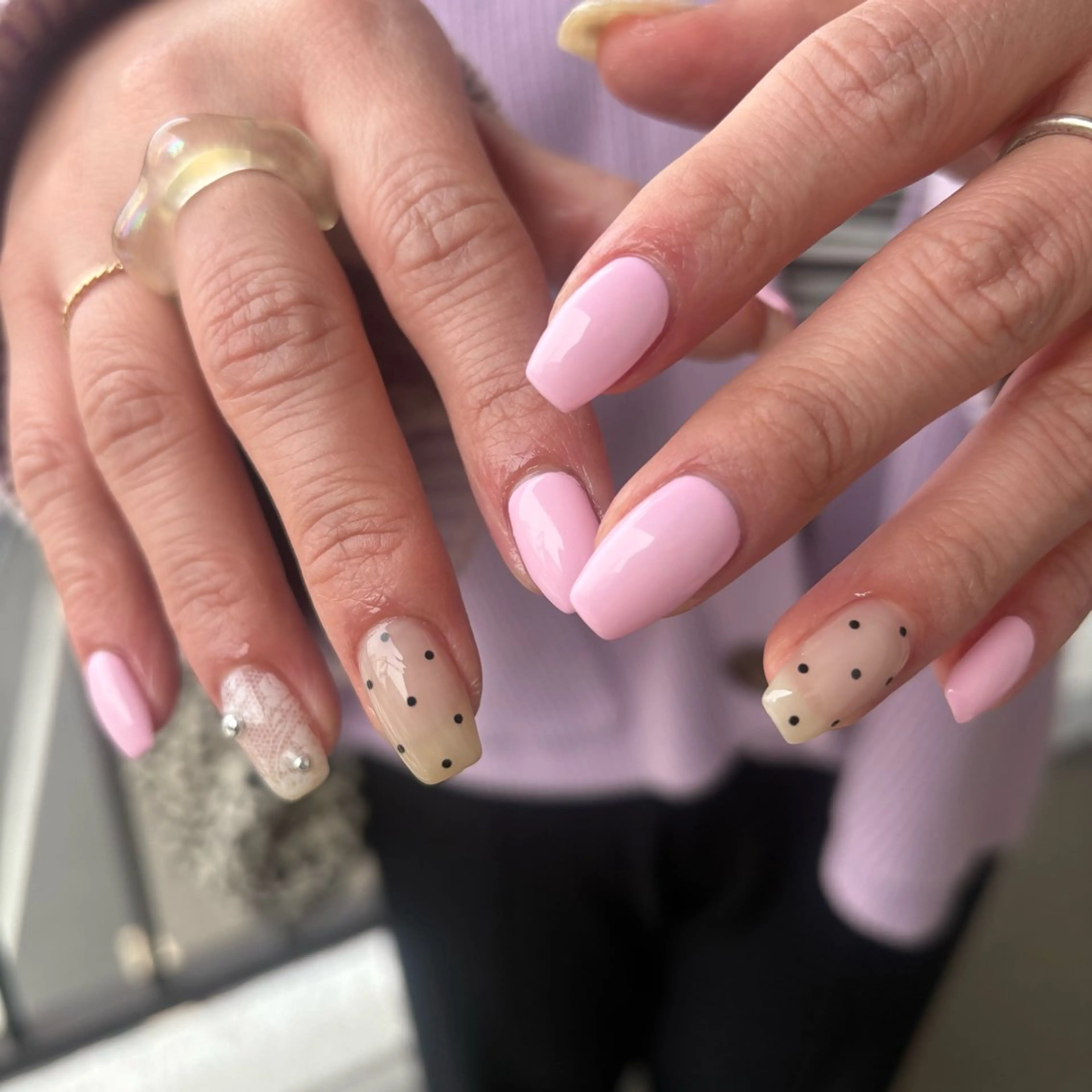 ネイル ハンドネイル カメレオン京橋🌻 草葉由佳のネイルデザイン