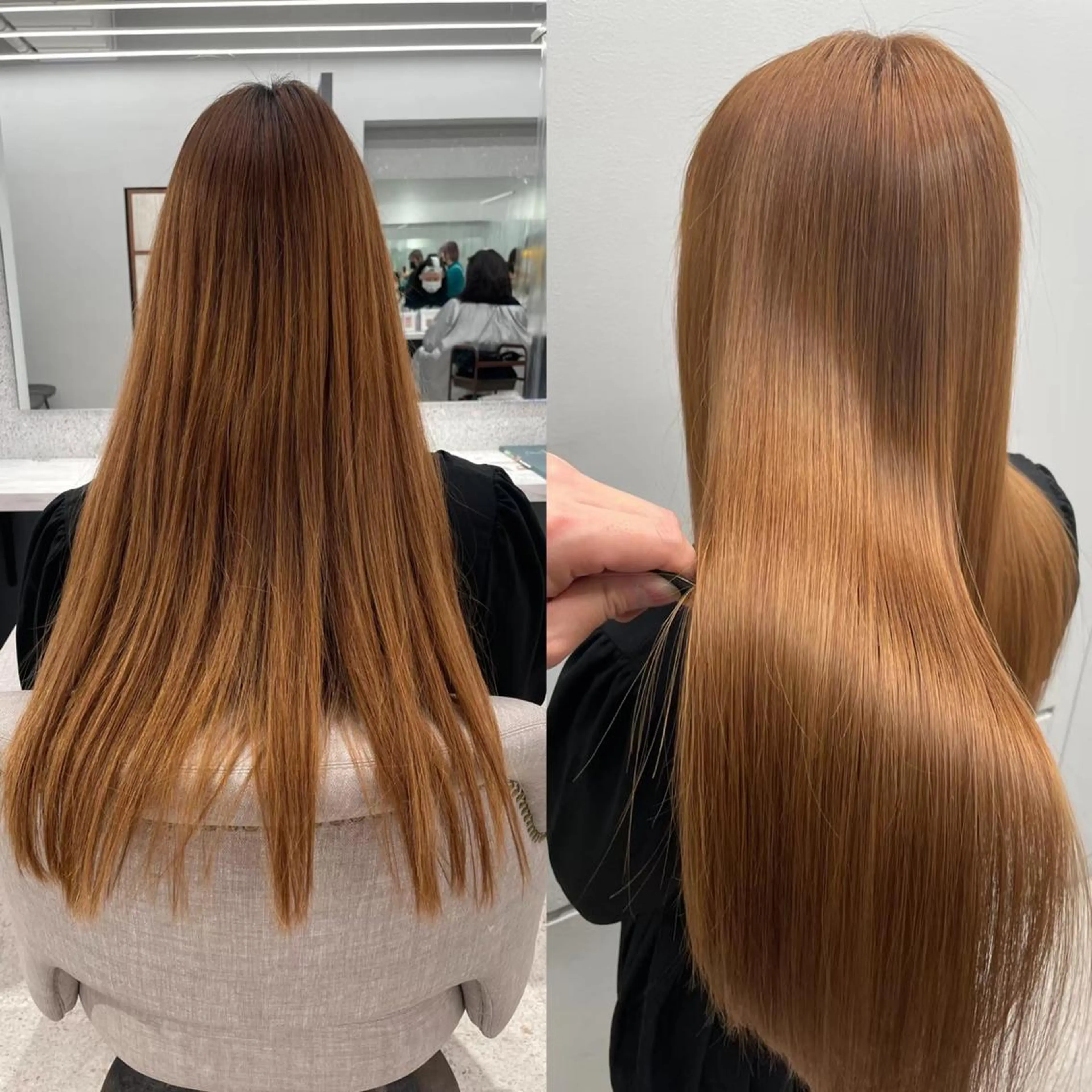 ロング 韓国風🤍 イワサキ　リコ🍒のヘアスタイル