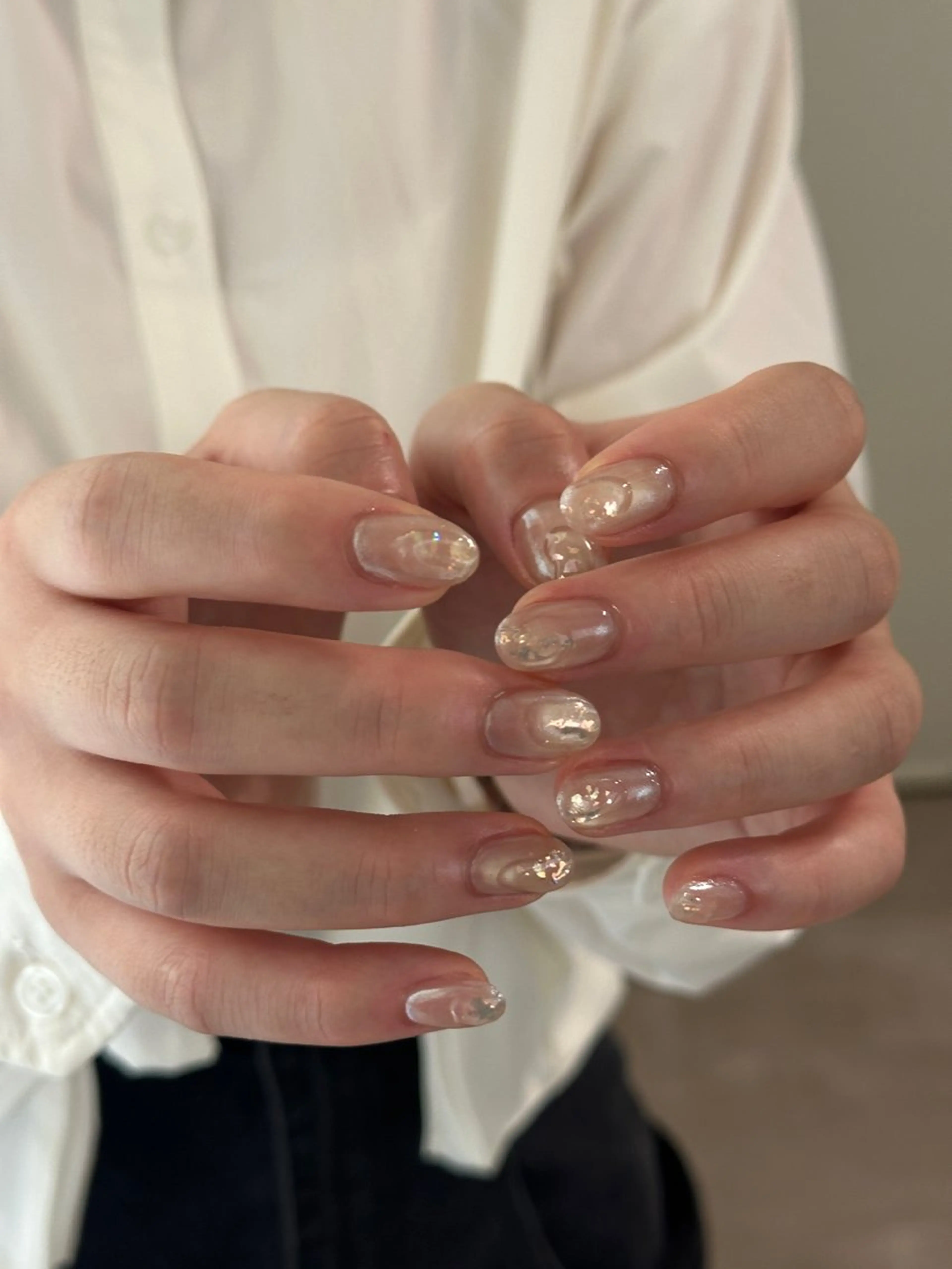 ネイル マグネットネイル ハンドネイル nail salon Cyaanのネイルデザイン