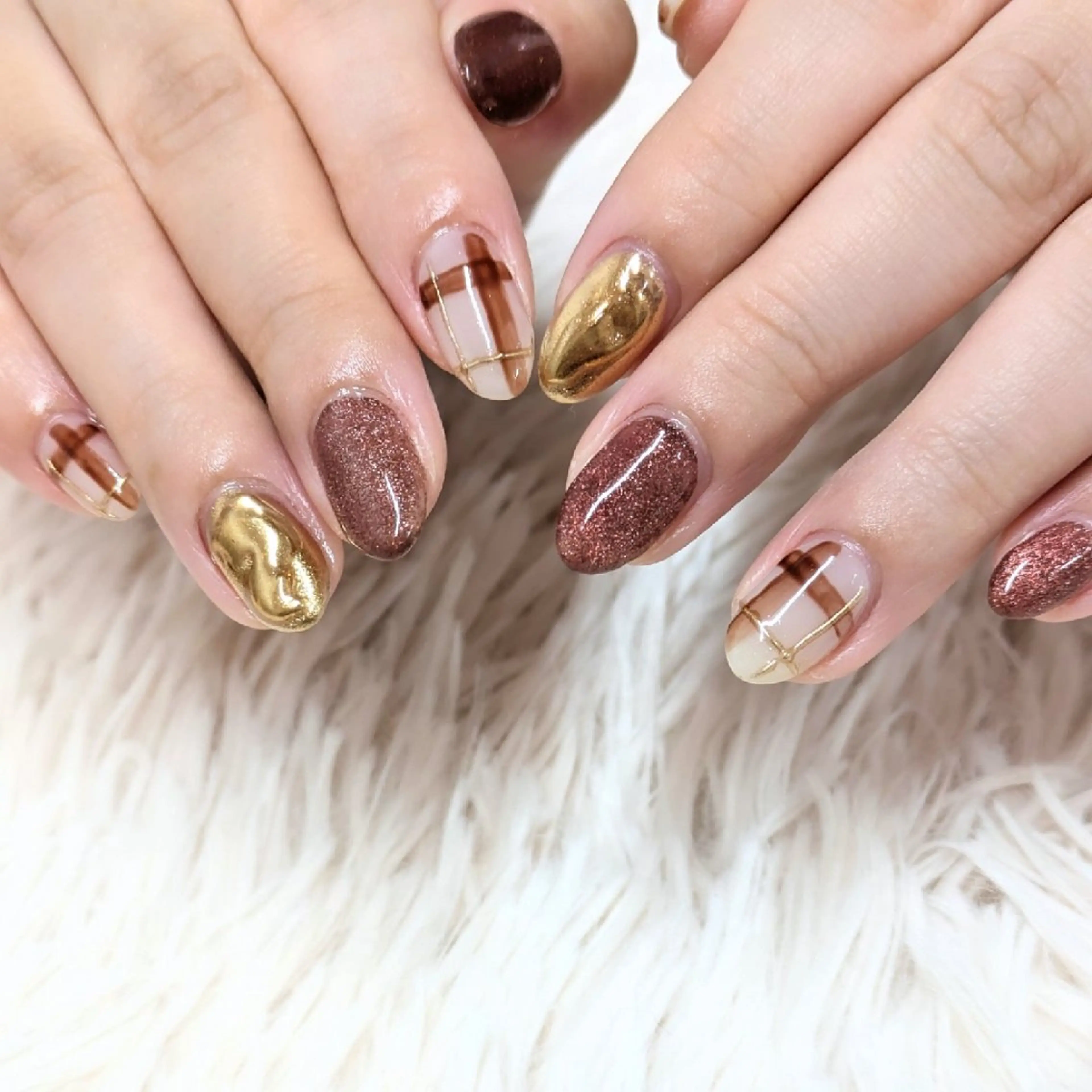 ネイル ハンドネイル 會田 瑠衣のネイルデザイン