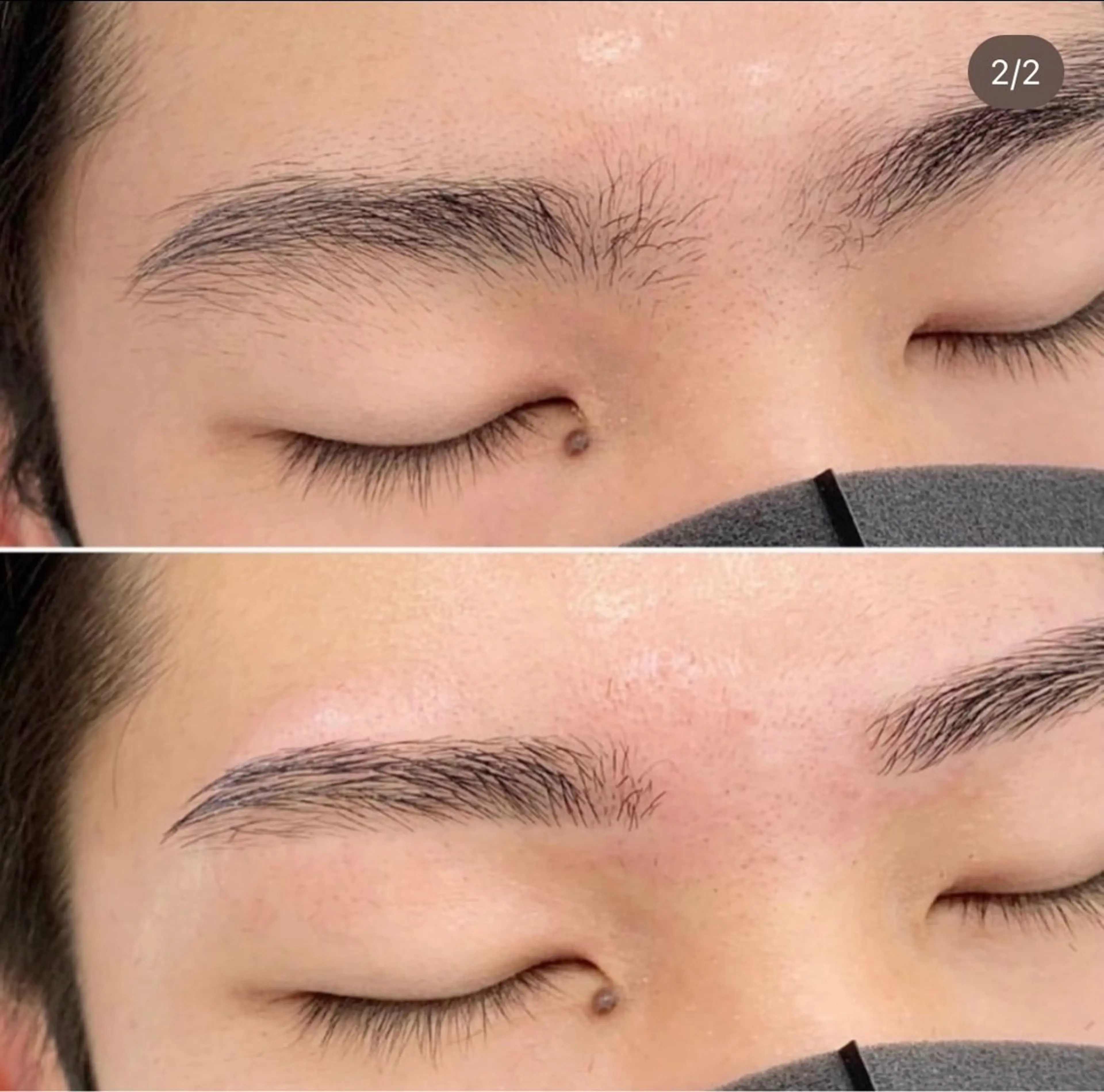 アイブロウ 眉毛ワックス脱毛 ワックス脱毛 sususu nail&eyeのマツエク・マツパデザイン