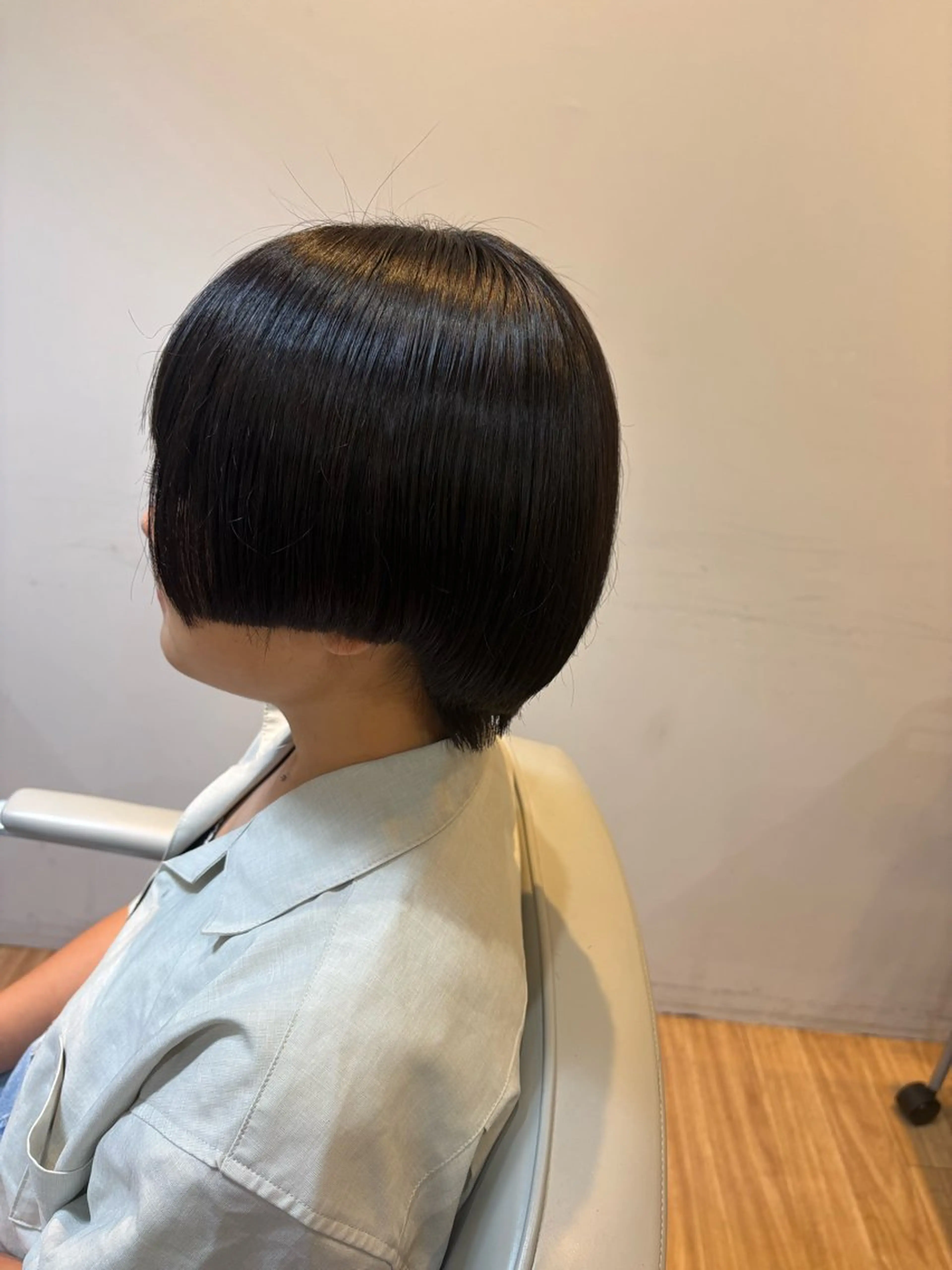 ショート ヘアカラー トリートメント 韓国ヘアー🇰🇷 MIWAのヘアスタイル