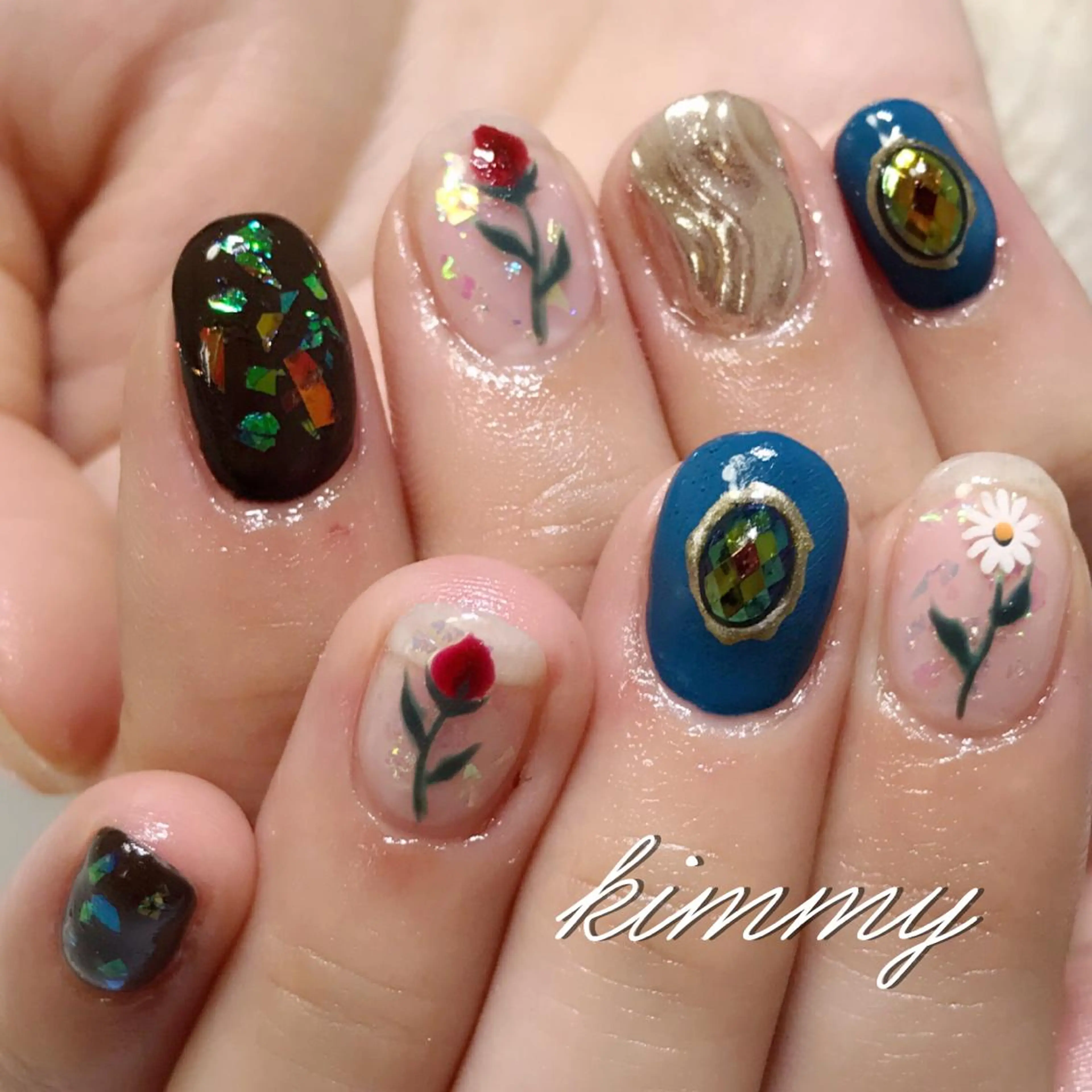 ネイル ハンドネイル kimmy nailsのネイルデザイン