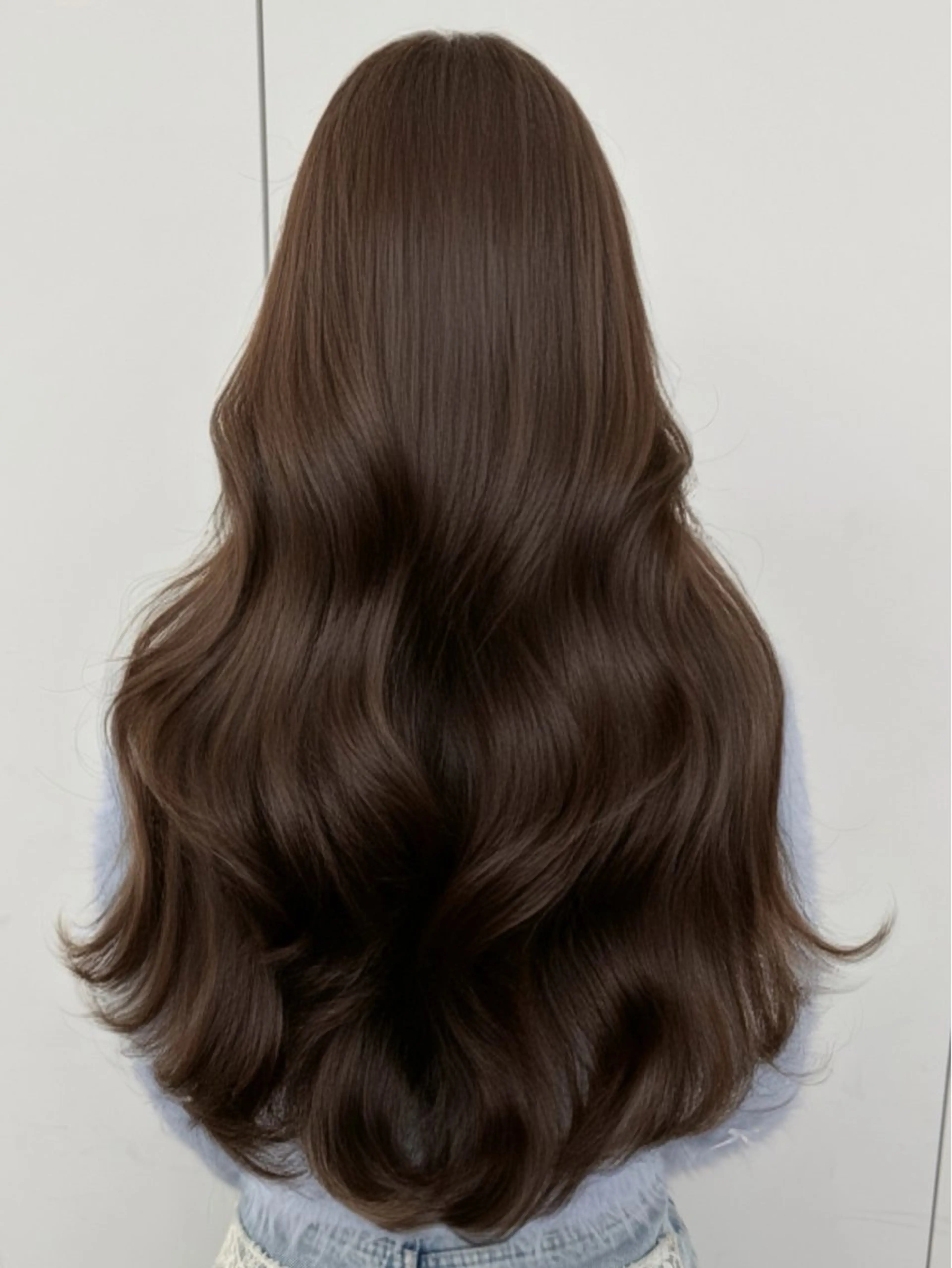 ロング カラー カット ヘアカラー トリートメント 顔まわりの神様✨ 透明感カラー藤嶋秀幸のヘアスタイル