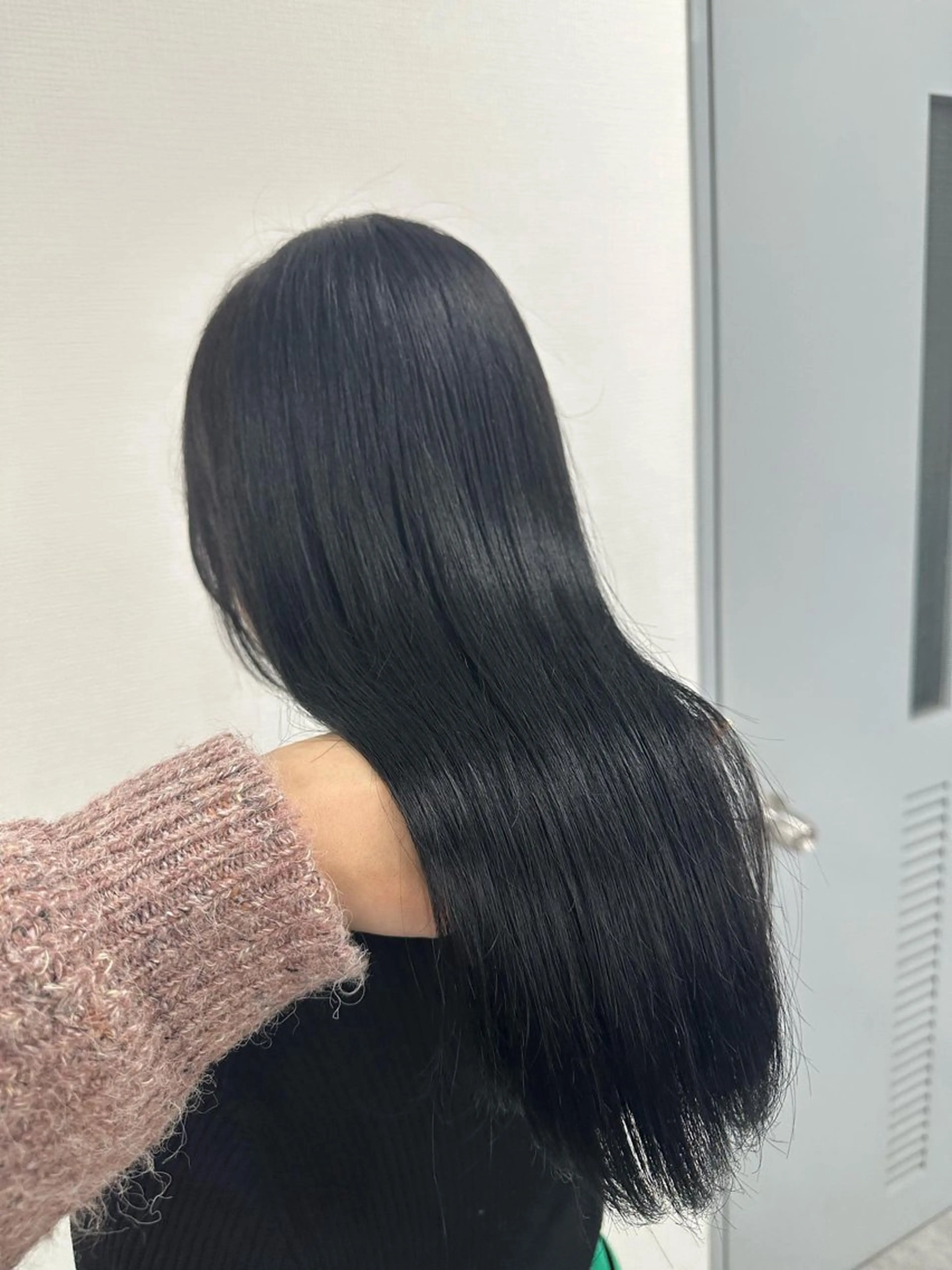 ロング 髪質改善 カット ヘアカラー 縮毛矯正 トリートメント 縮毛矯正/ハイトーン /パーマ/せき🧸のヘアスタイル