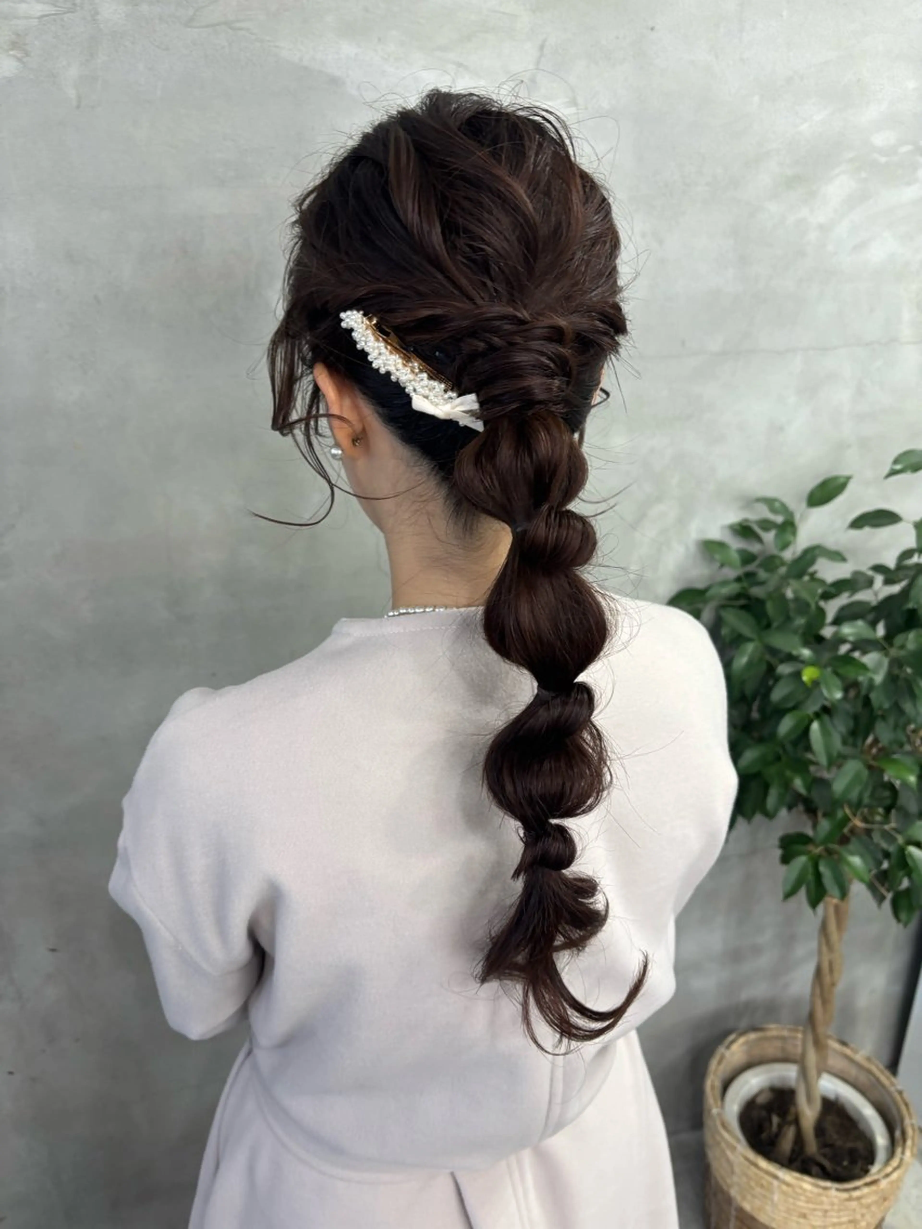 ヘアアレンジ ✨透明感艶カラー ✨💍Yuri💍のヘアスタイル