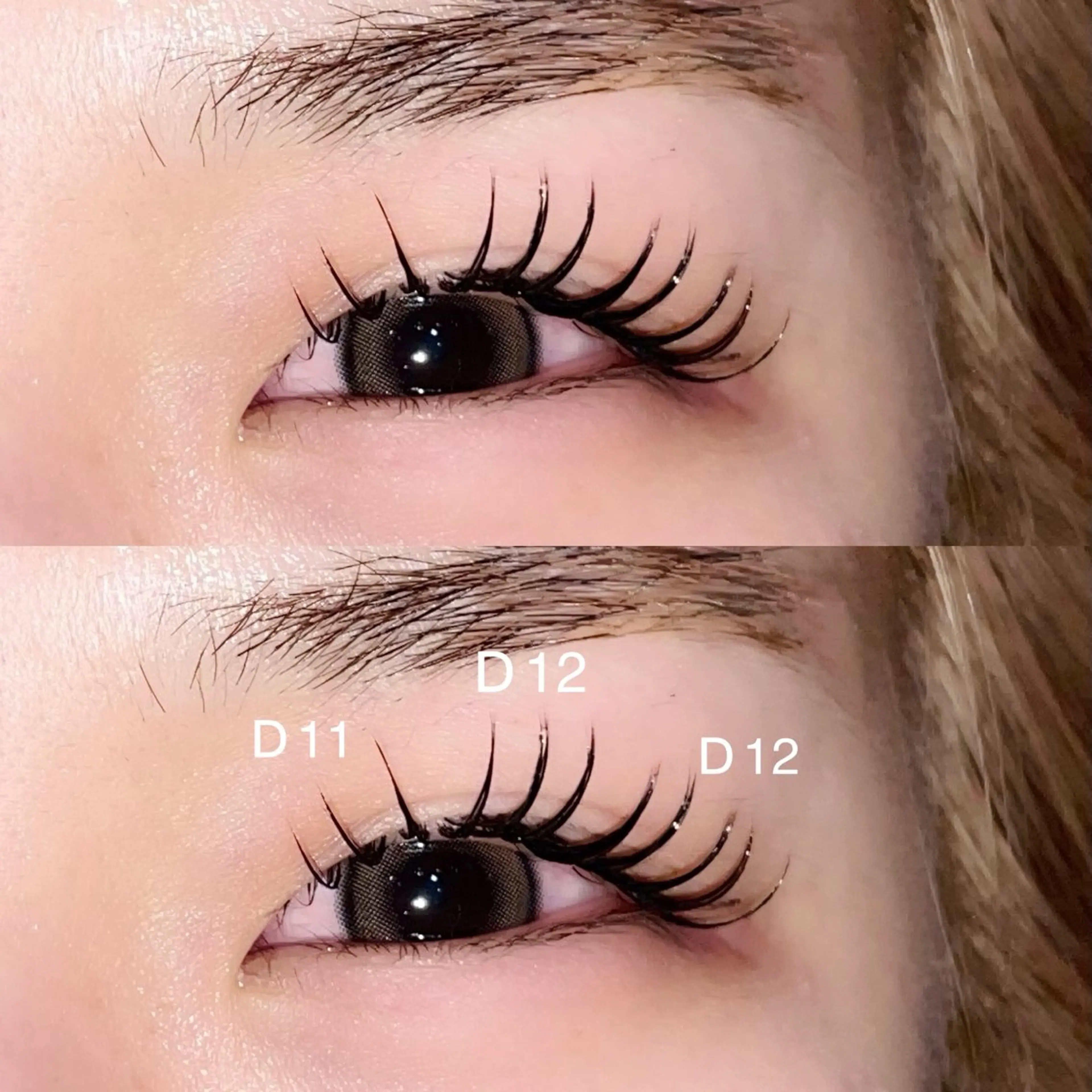 🖤LEDフラットラッシュ上100本🖤オフ・コーティング込の写真