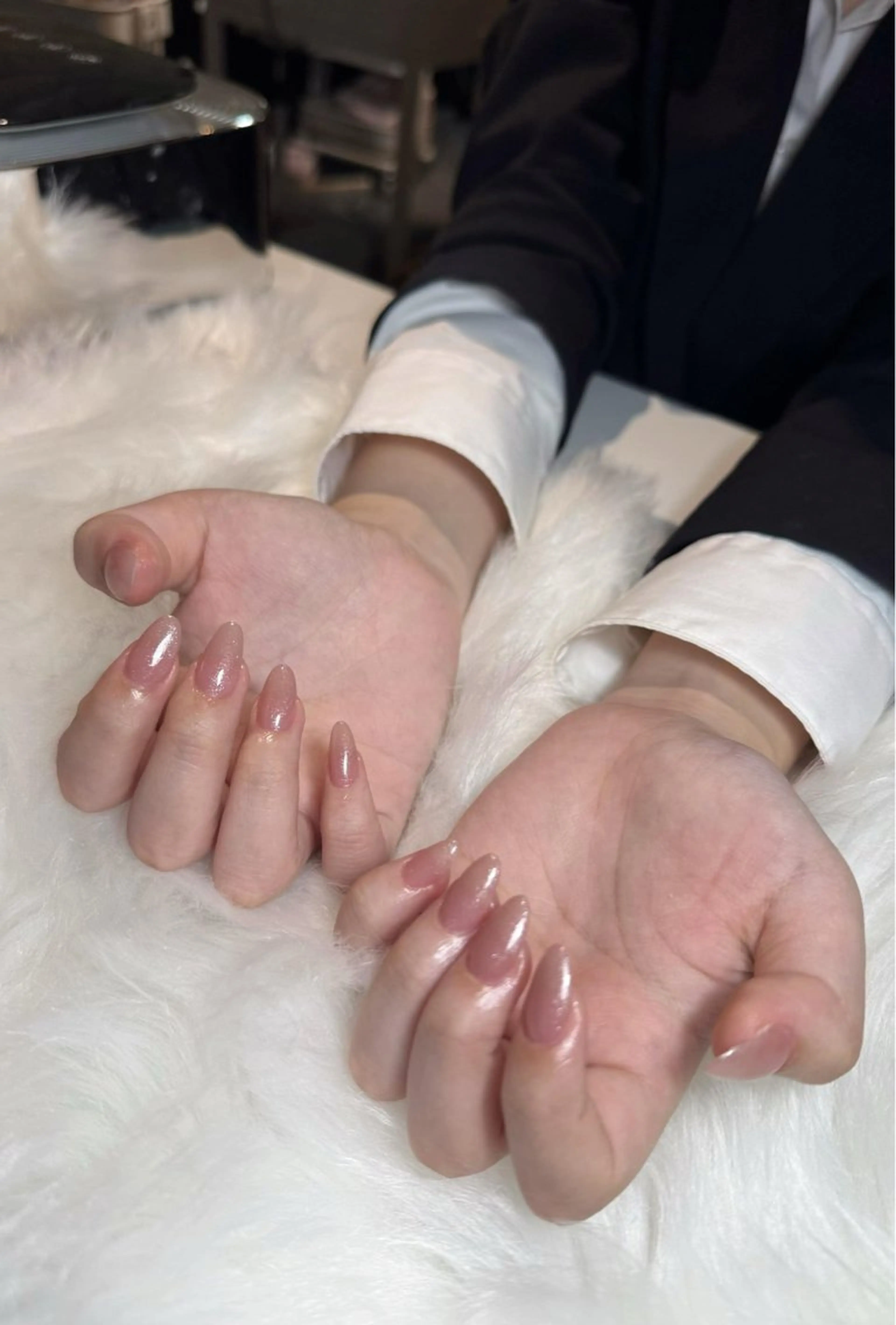 ネイル オーロラネイル チークネイル フットネイル フレンチネイル ジェルネイル ハンドネイル Nichi Nailsのネイルデザイン