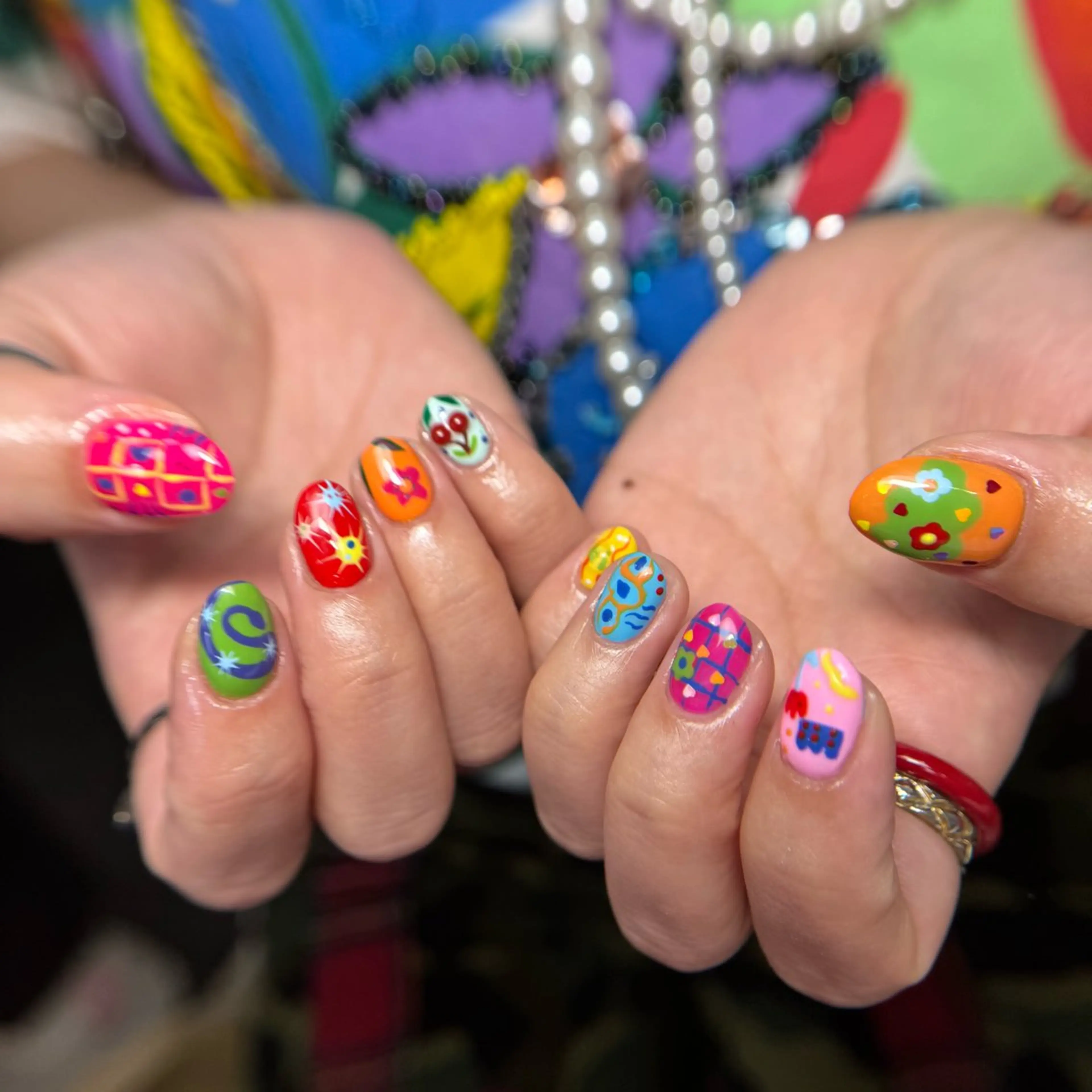 ネイル フレンチネイル グラデーション 韓国ネイル マグネットネイル シンプルネイル CoMo Nailのネイルデザイン