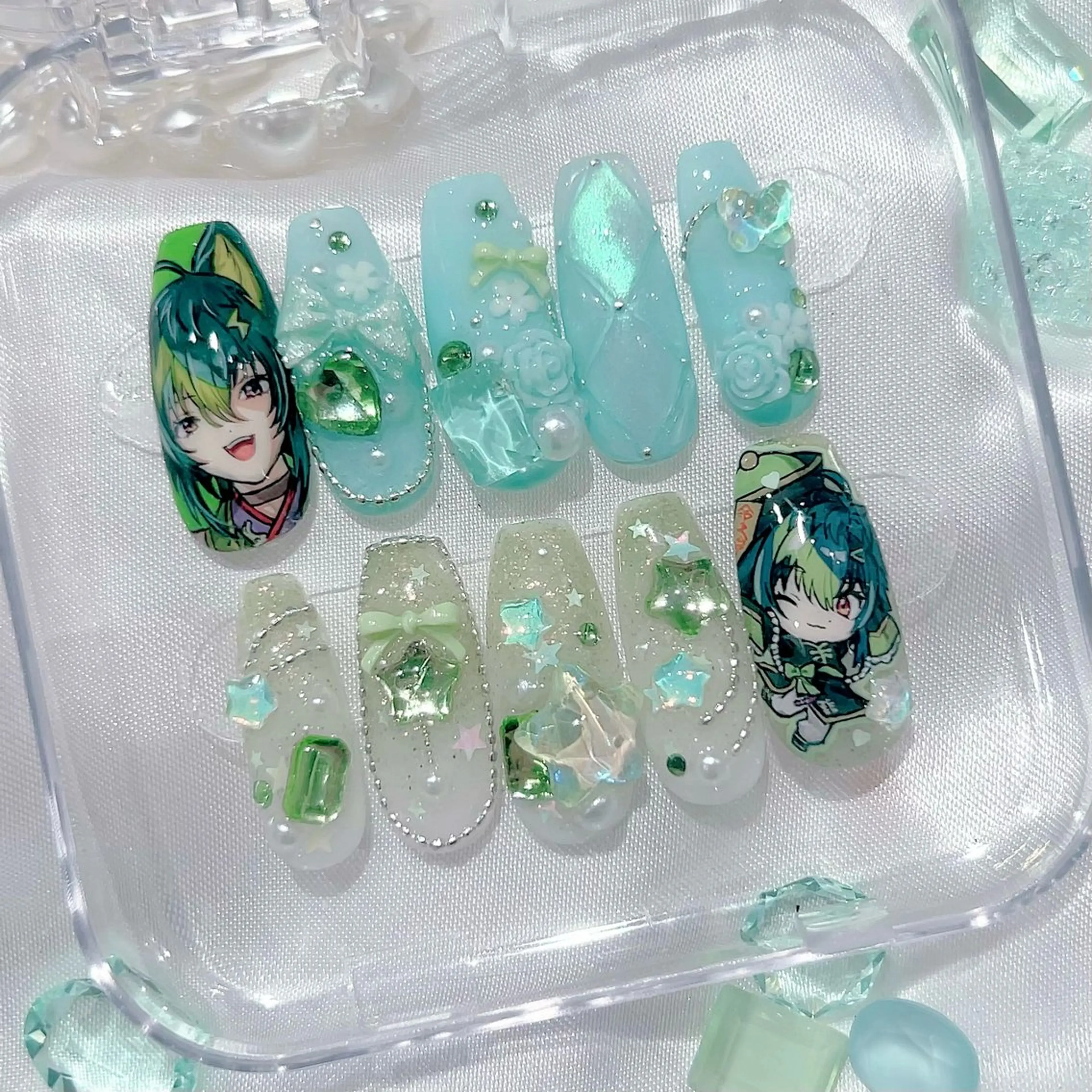 ネイル ネイルチップ Nailist Kitaniのネイルデザイン