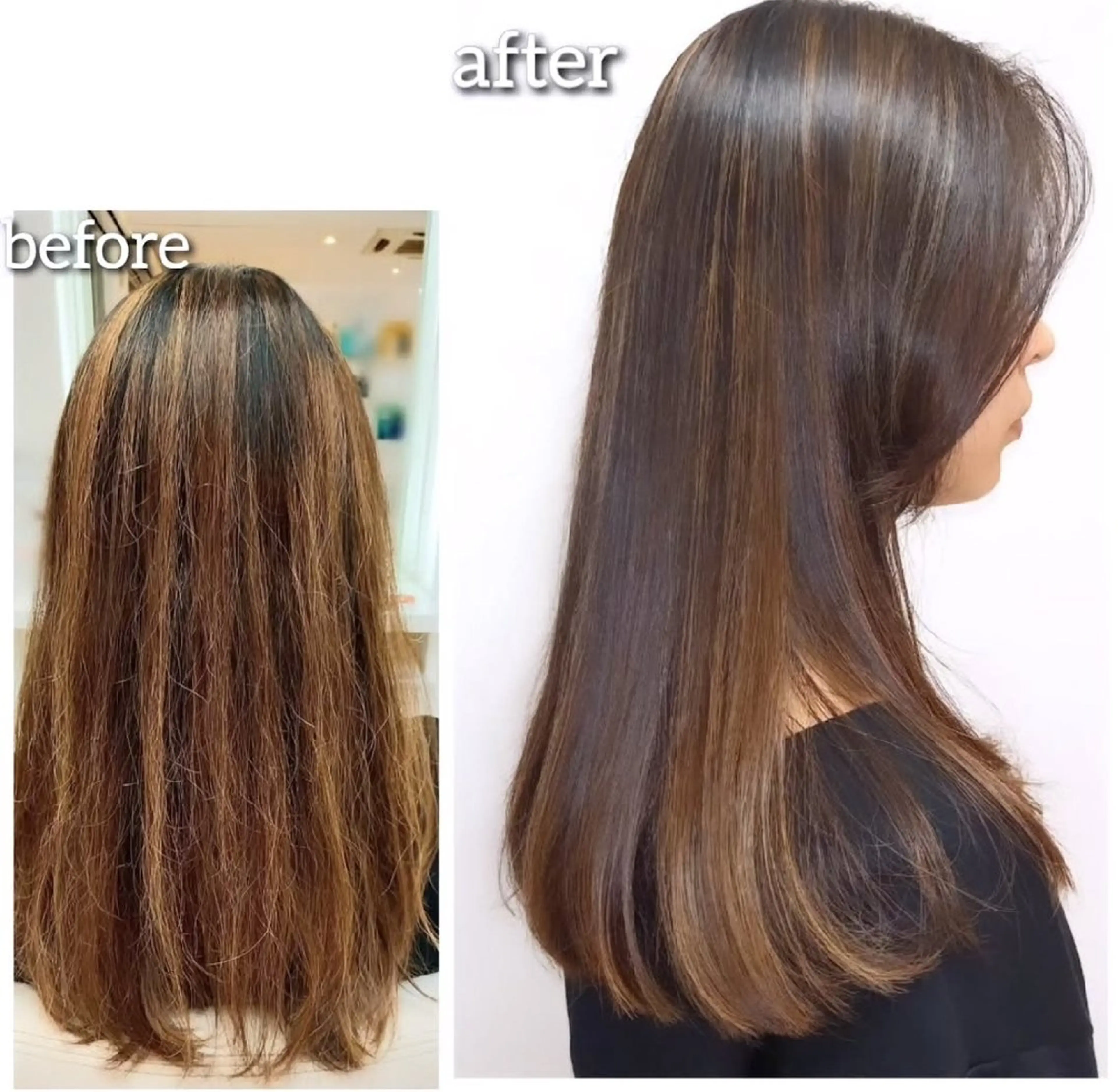 ロング カラー 中野韓国レイヤー× ウルフ  本木之教
のヘアスタイル