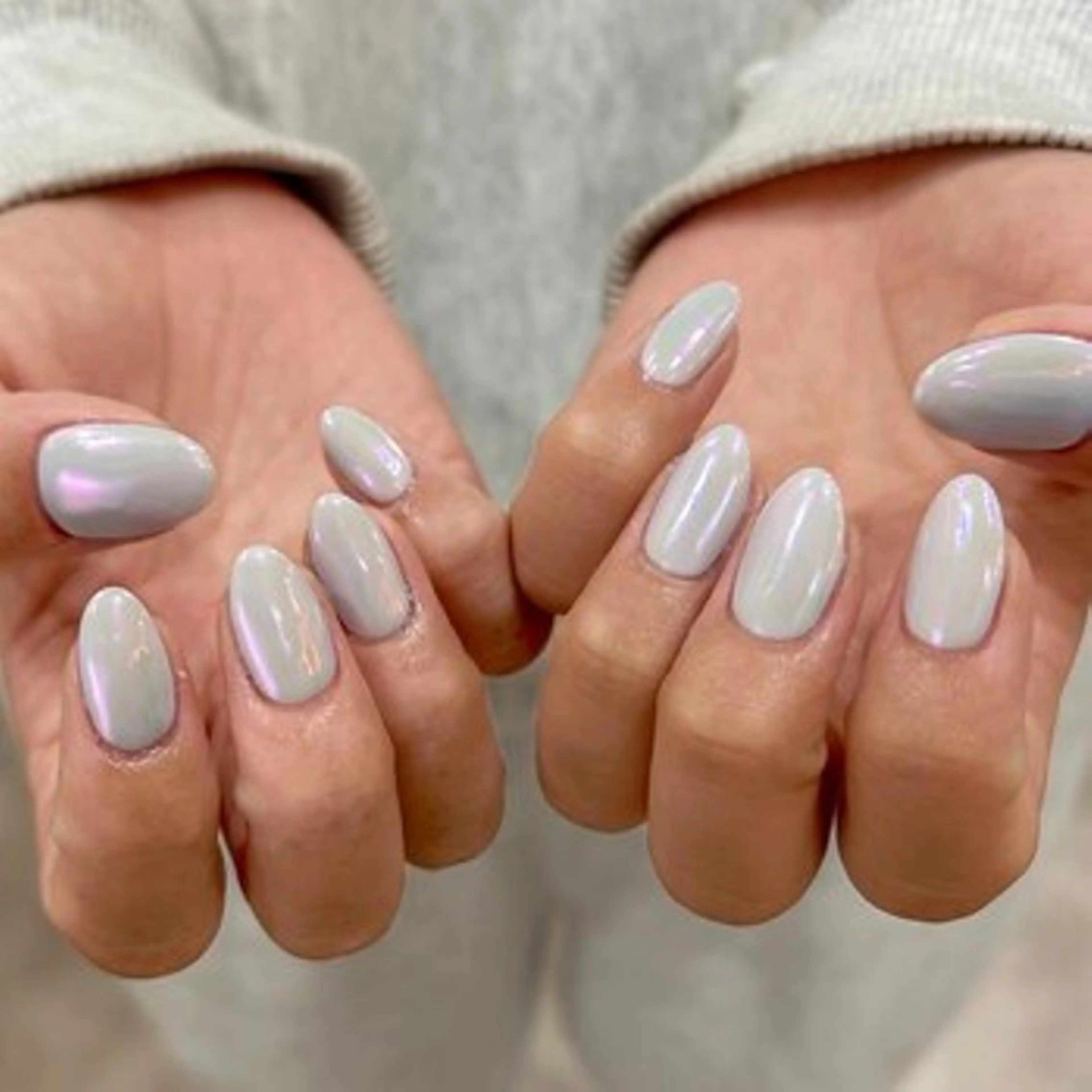 ネイル オーロラネイル ハンドネイル パラジェル認定サロン N°nail 立川のネイルデザイン