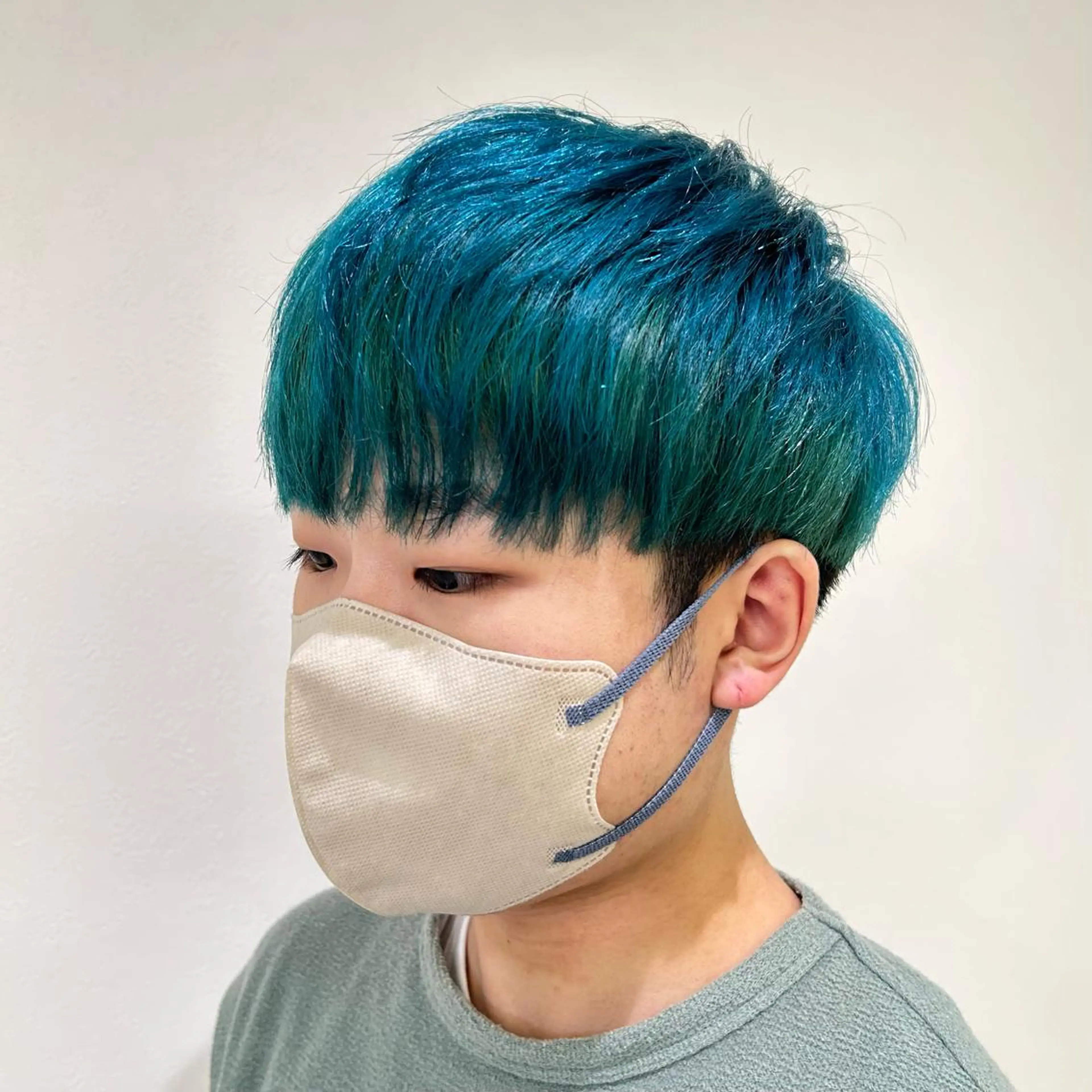 メンズ 韓国メンズ特化 パーマSatskiのヘアスタイル