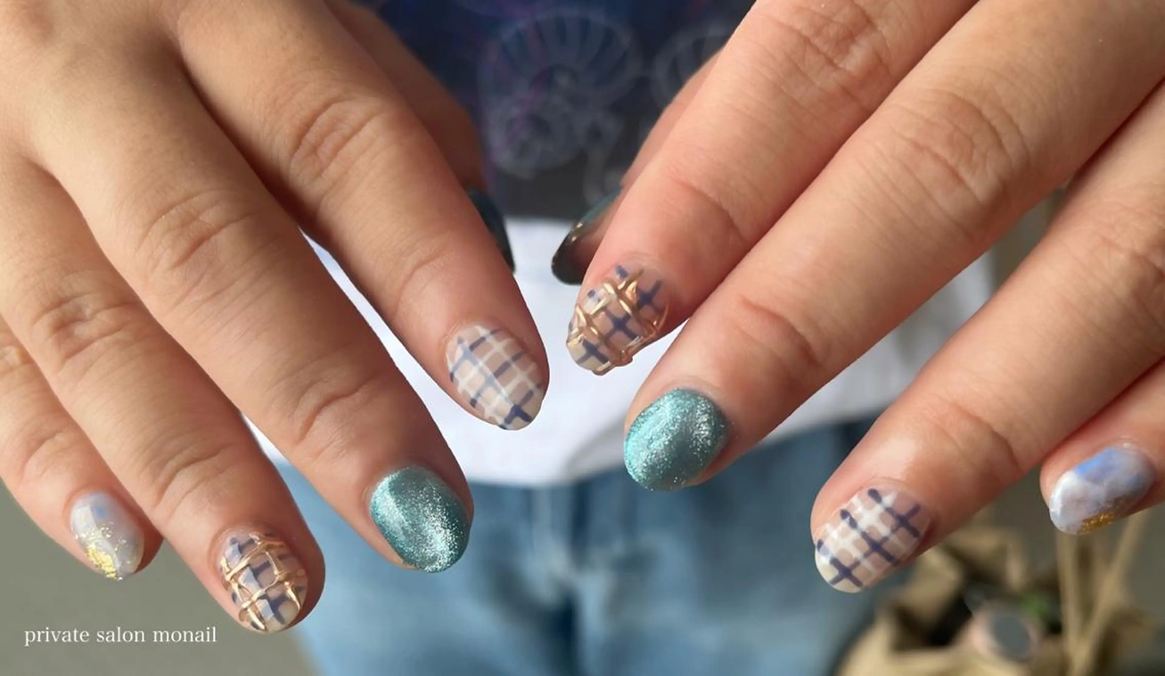 ネイル ハンドネイル nail salon monailのネイルデザイン