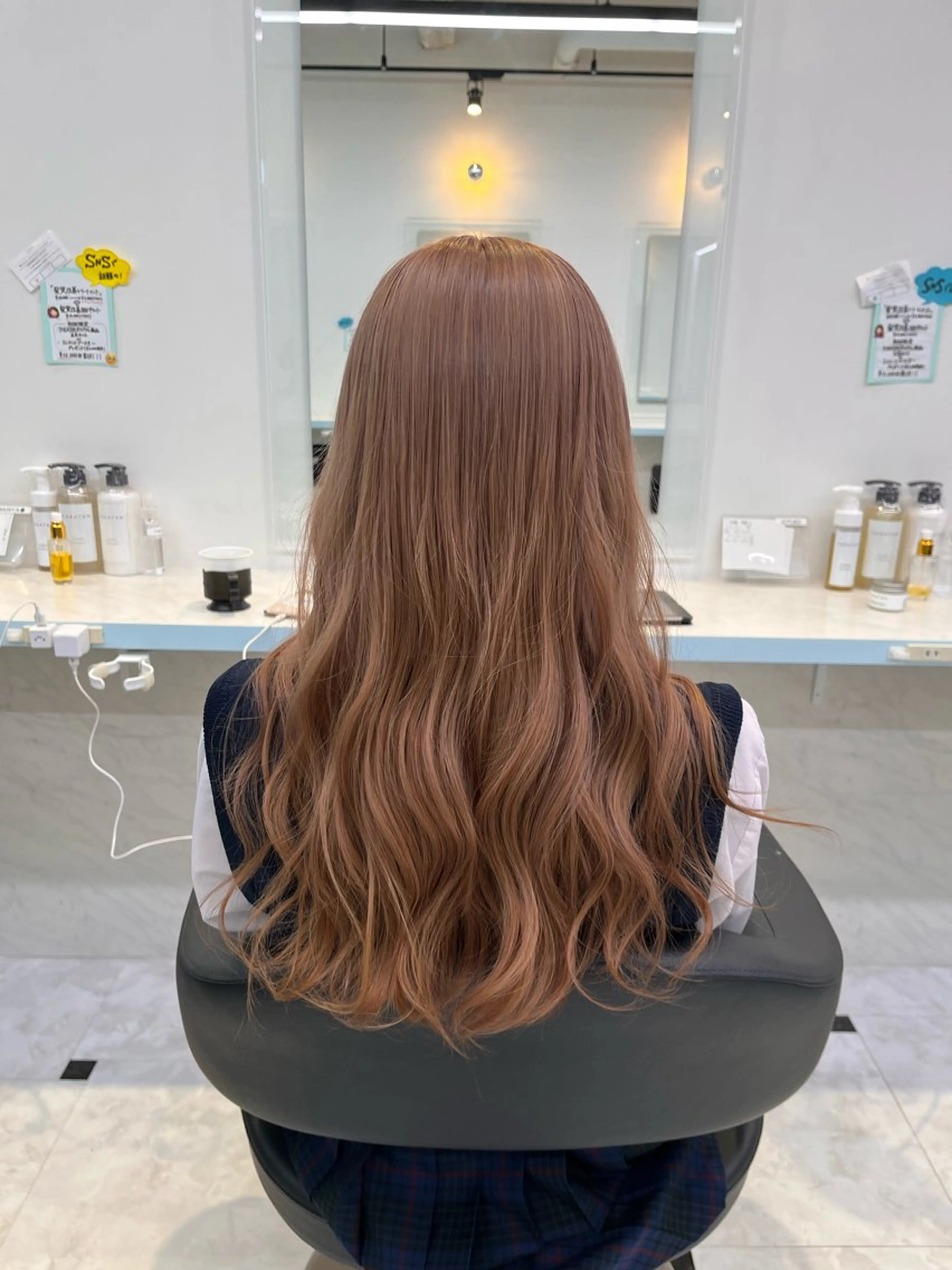 ロング レイヤーカット ロング ケアブリーチ🌟 ♢WATARU♢のヘアスタイル