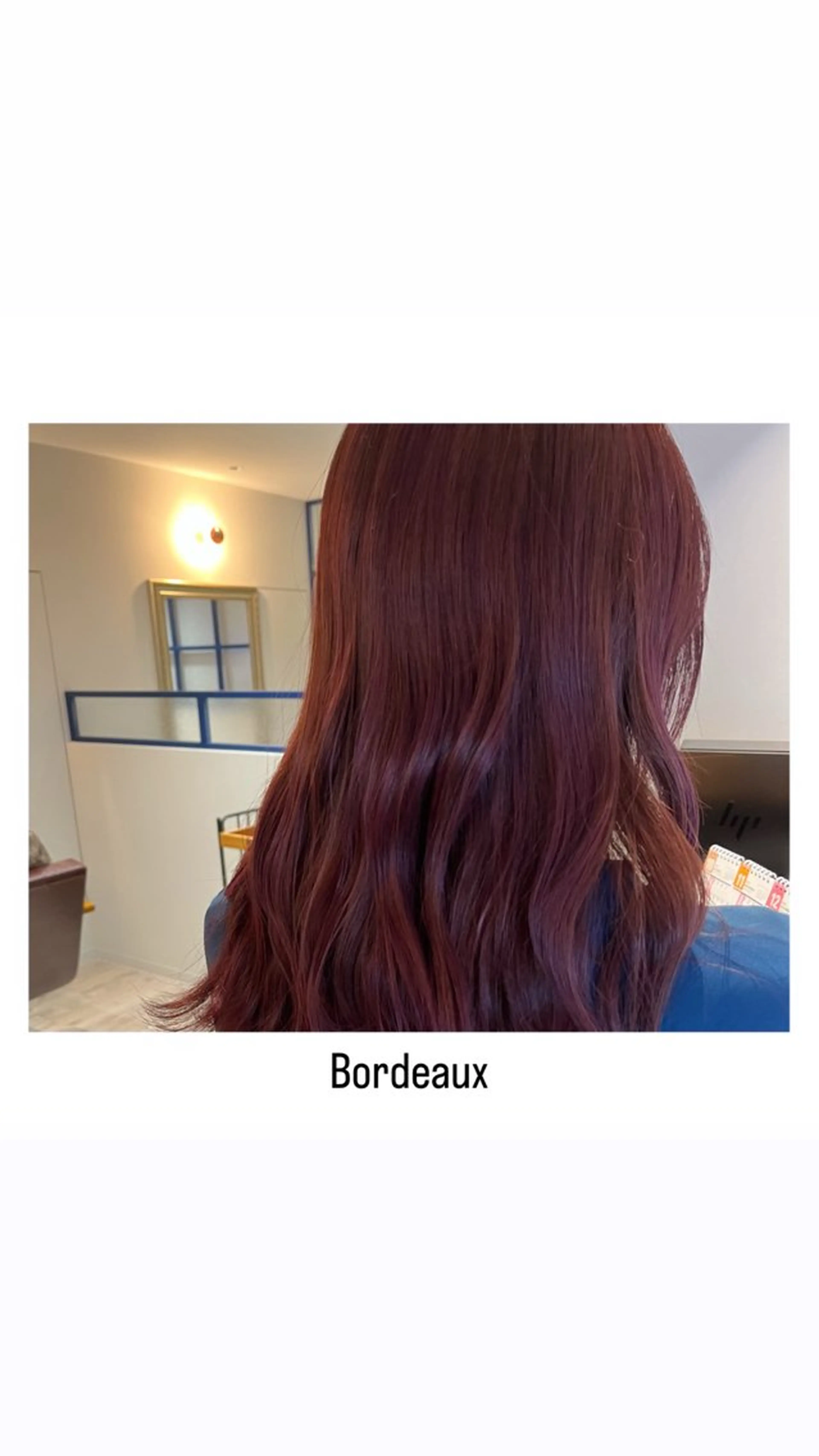 ミディアム カラー レッドカラー カット ヘアカラー トリートメント hiro【沿線で叶う 似合わせhair】のヘアスタイル