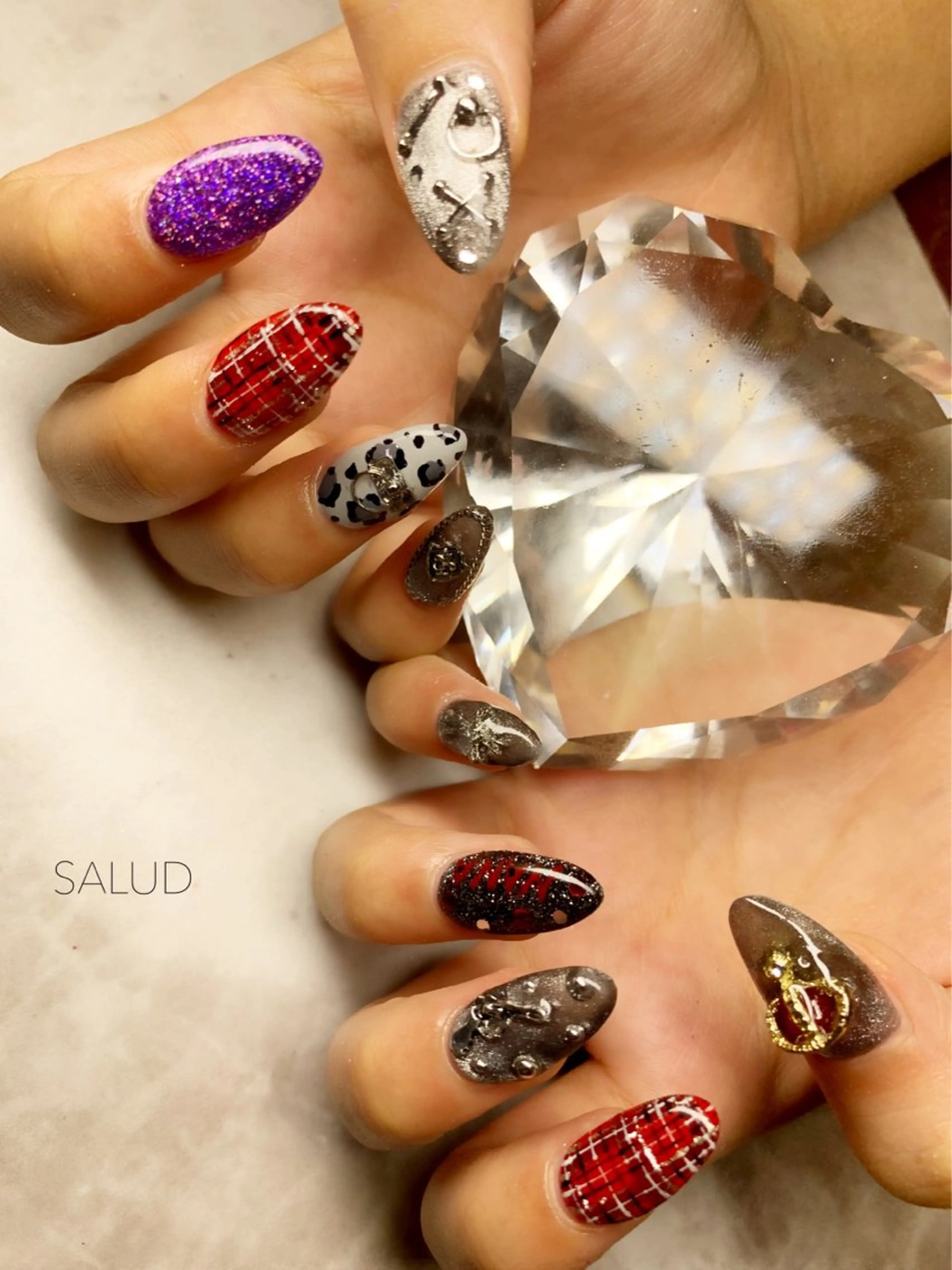 ネイル ハンドネイル Nail Salon SALUDのネイルデザイン